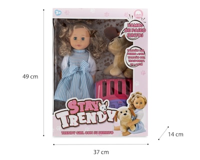 Foto 3 | Muñeca Baby Bu Stay Trendy