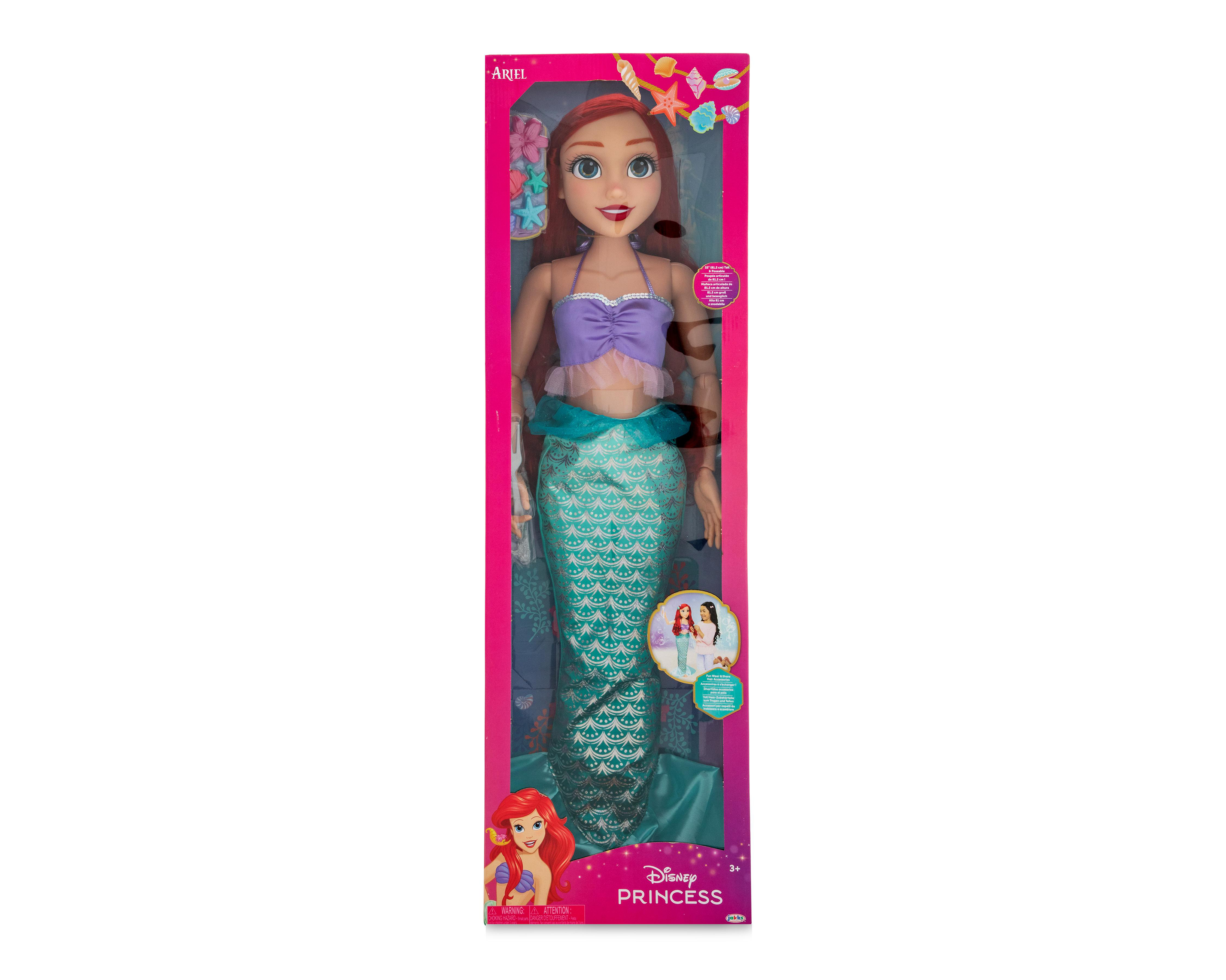 Foto 5 pulgar | Muñeca Ariel Disney Princesas Jakks Pacific