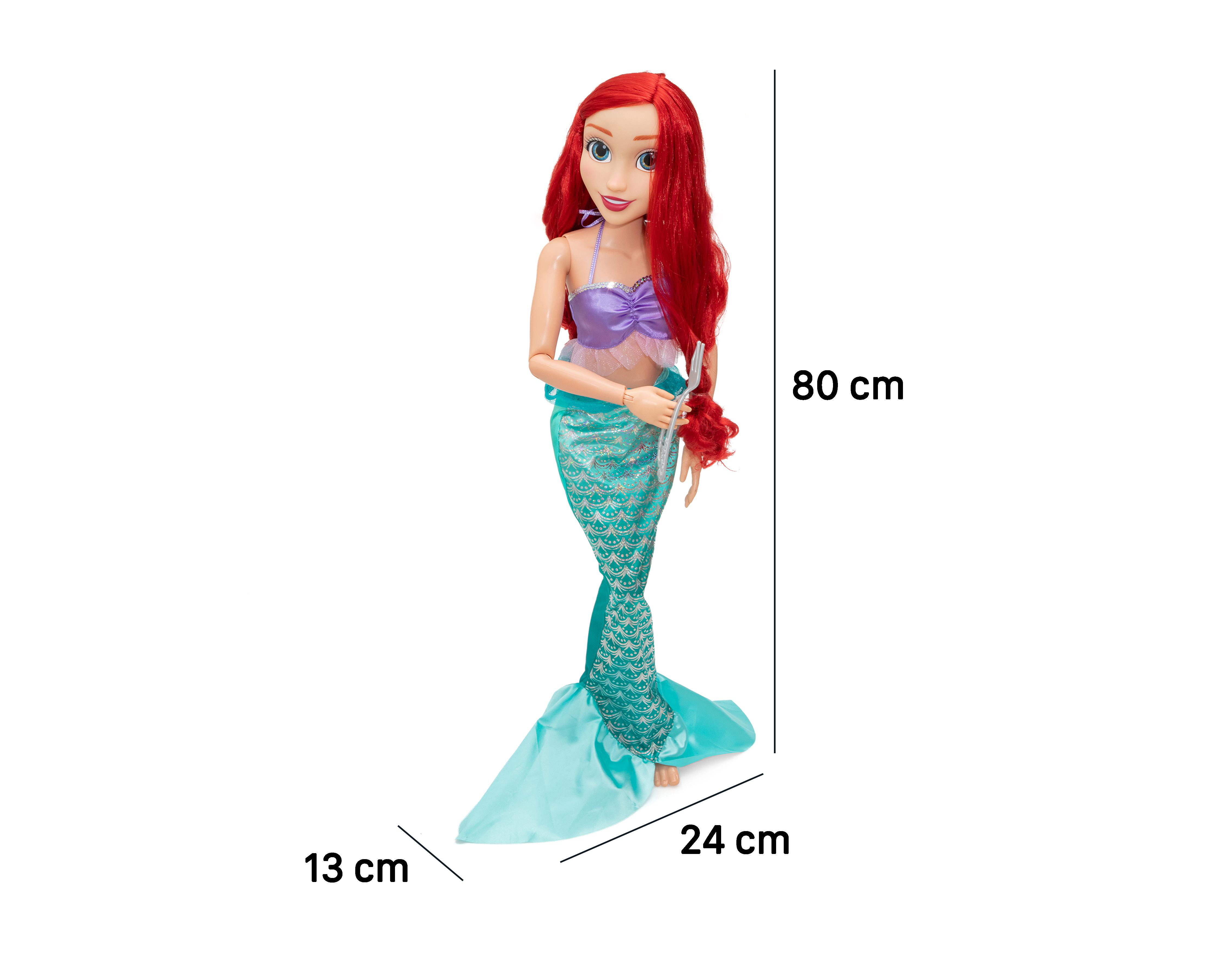 Foto 6 pulgar | Muñeca Ariel Disney Princesas Jakks Pacific