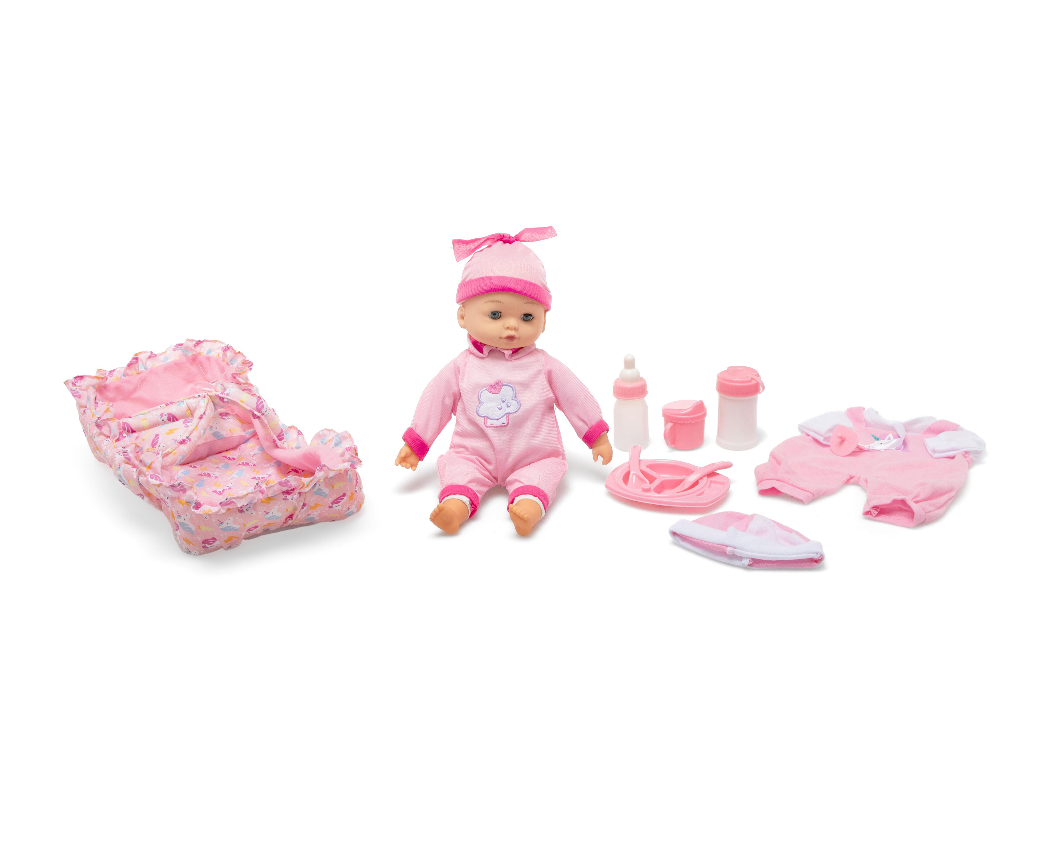 Muñeca Baby Bu con Accesorios $549