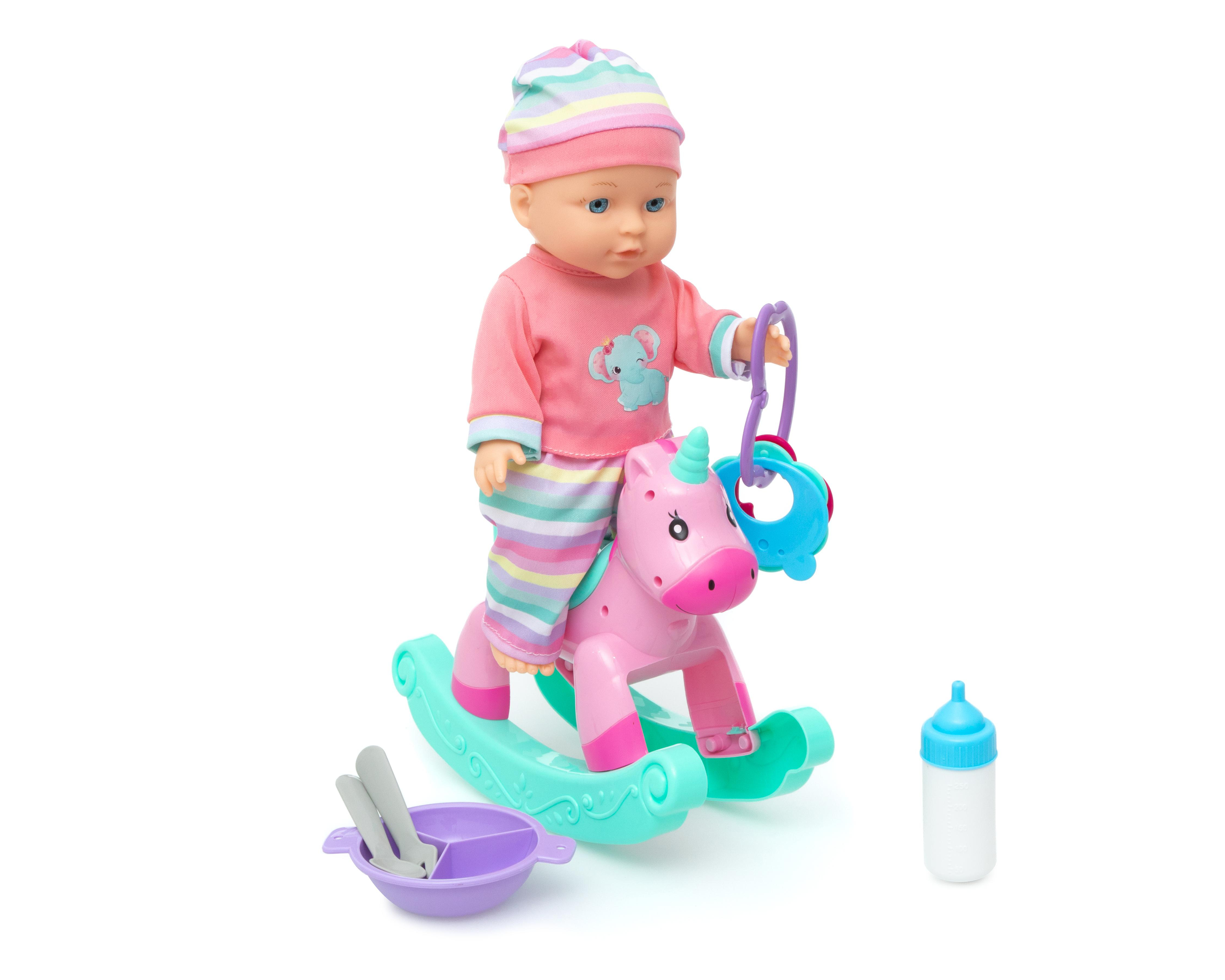 Foto 2 | Muñeca Baby Bu con Balancín de Unicornio