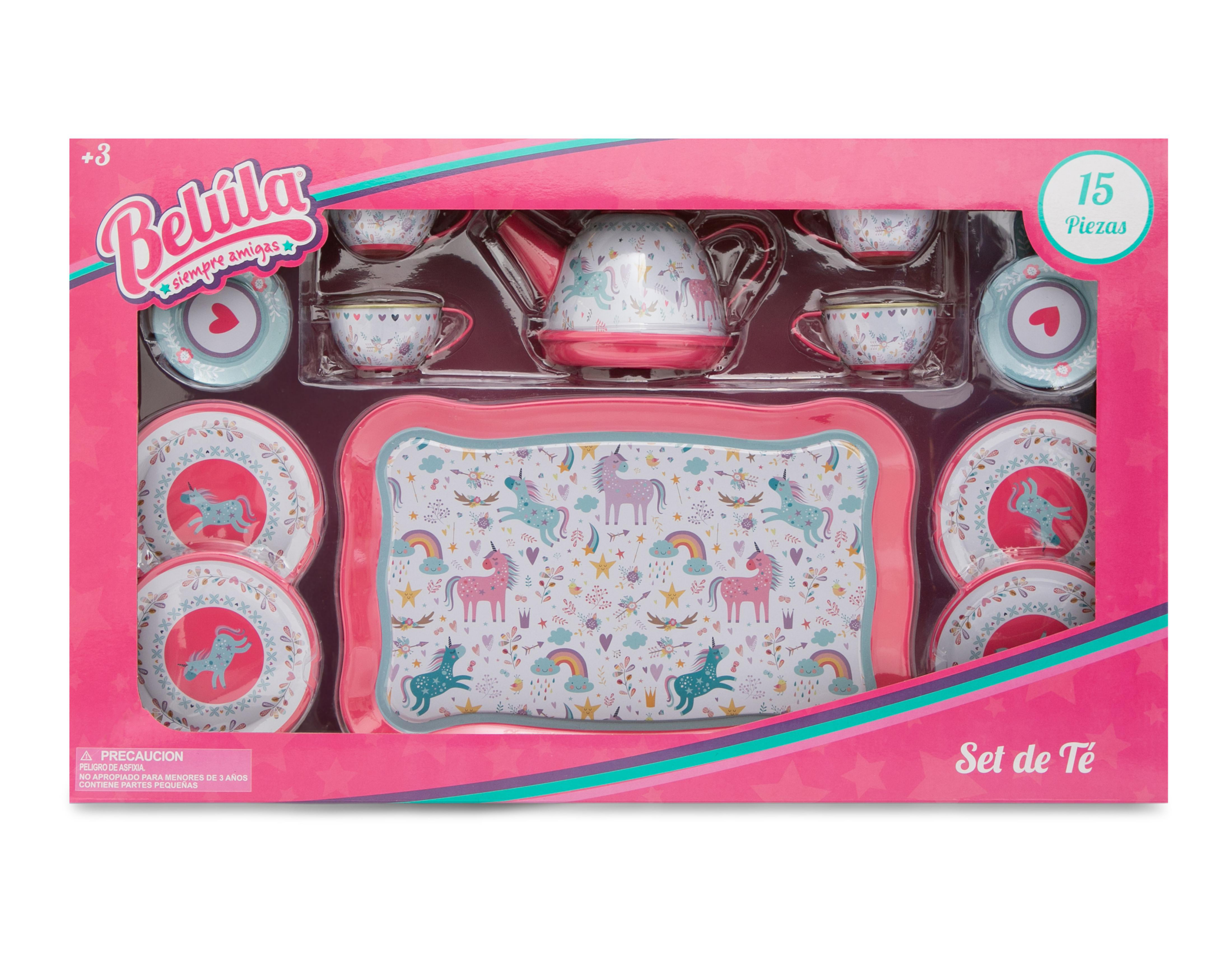 Foto 7 pulgar | Juego de Té para Niña Belúla