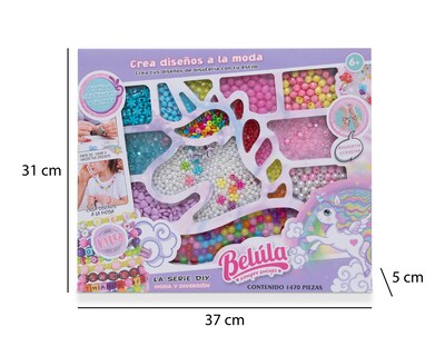 Foto 4 | Juego para Crear Pulseras Belúla Multicolor
