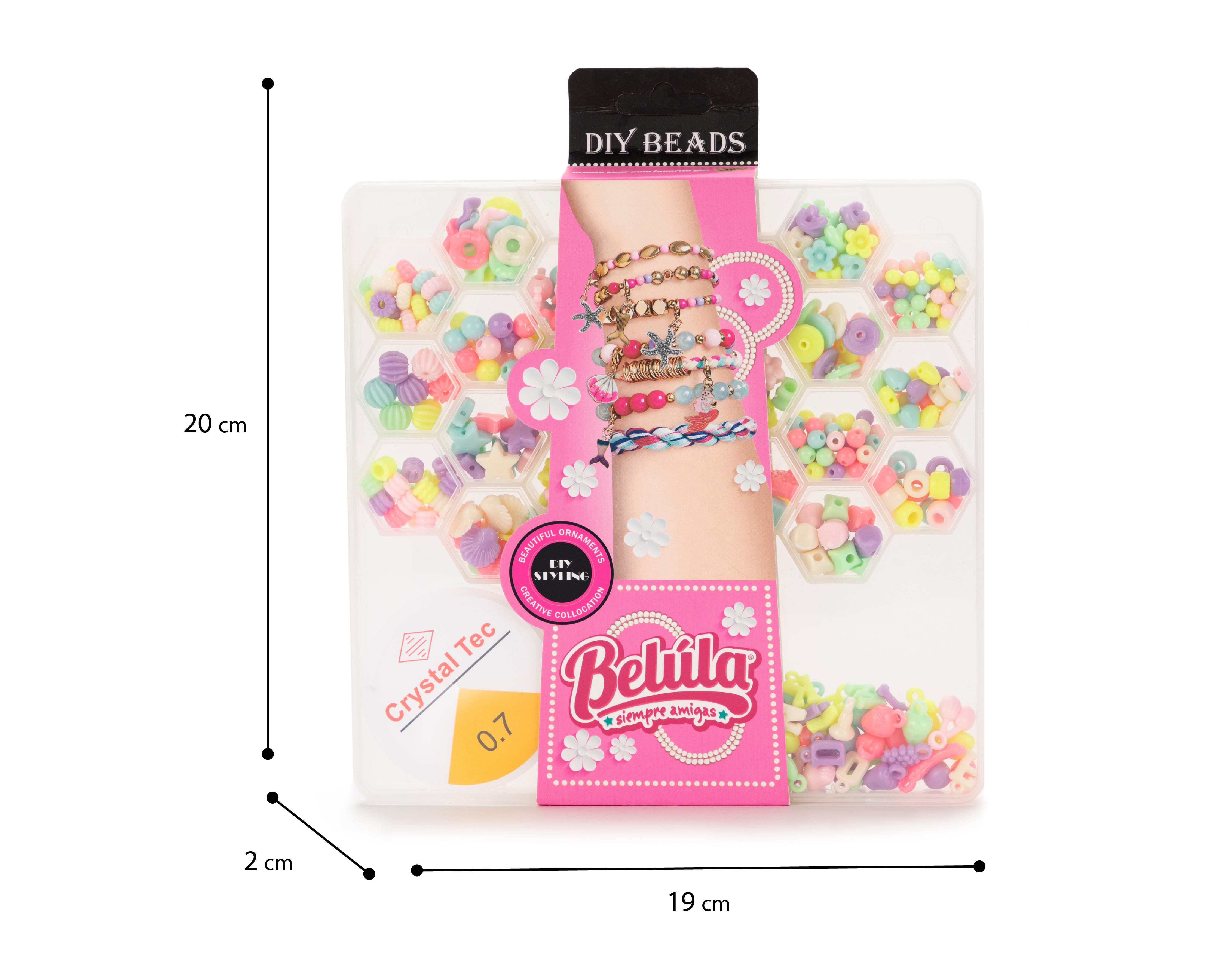 Foto 6 pulgar | Juego para Crear Pulseras Belúla Multicolor