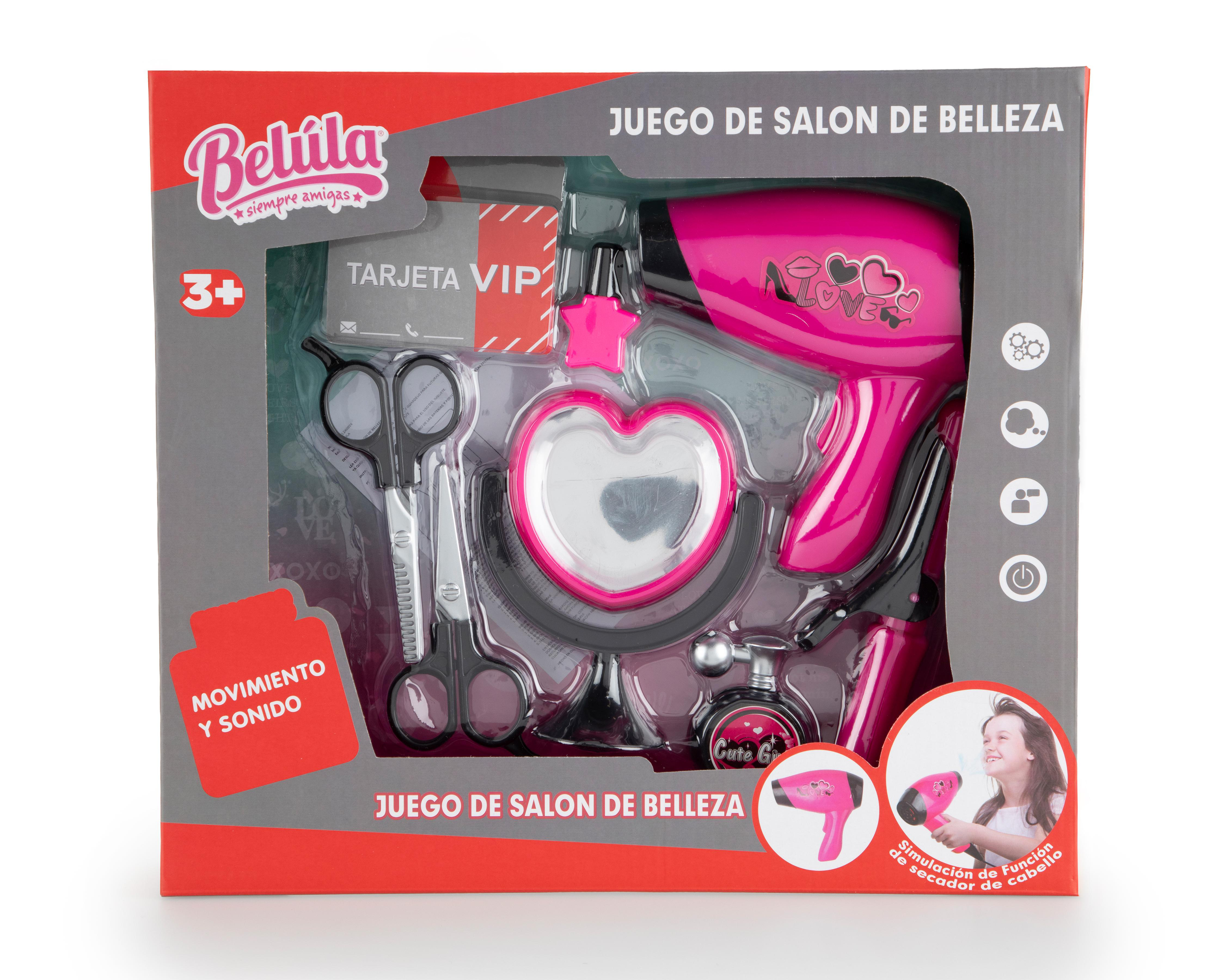 Foto 2 pulgar | Juego Salón de Belleza Belúla 8 Piezas