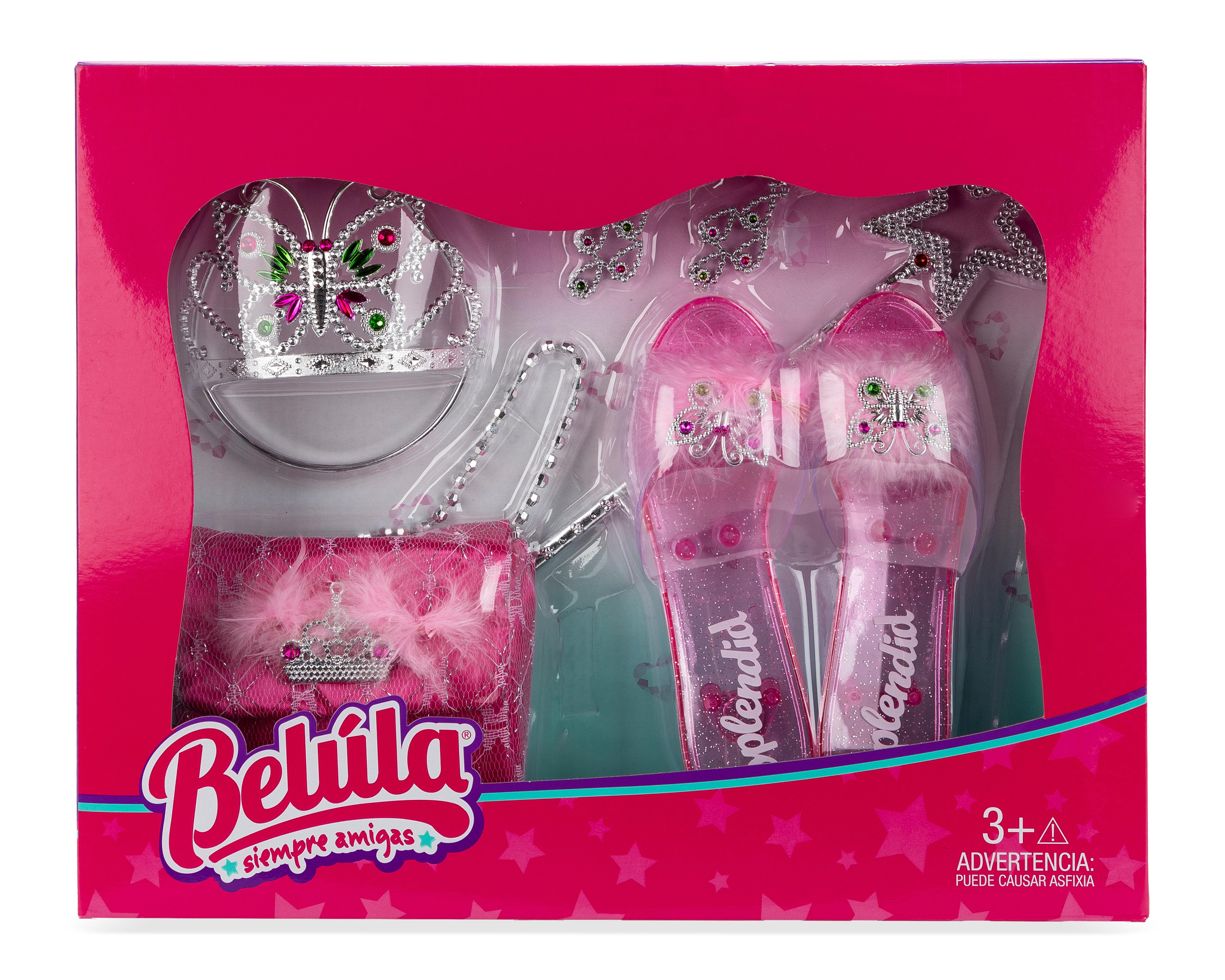 Corona de Princesa con Zapatos y Bolsa Belúla $179
