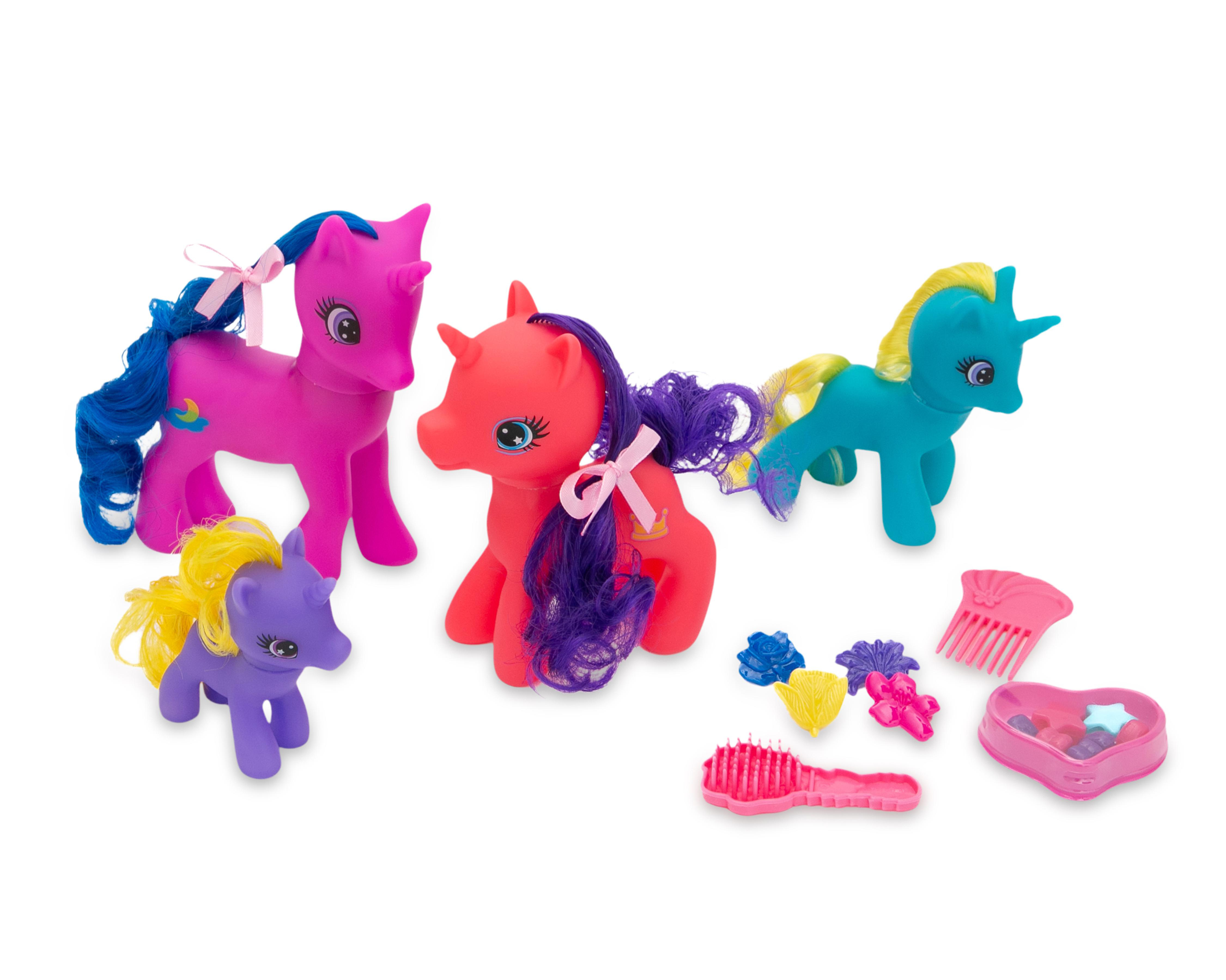 Foto 1 | Pony Belúla con Accesorios 4 Piezas