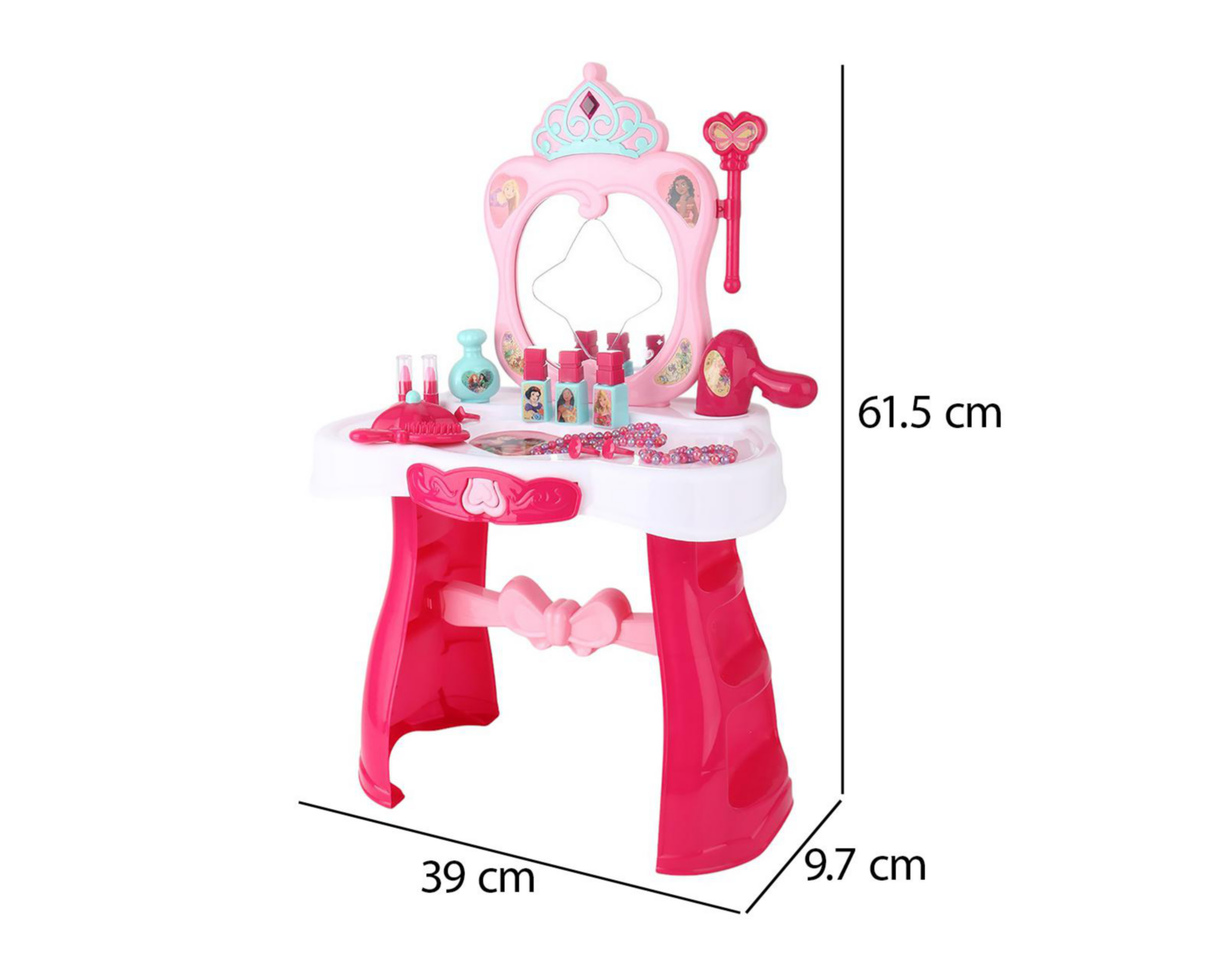 Foto 11 pulgar | Juego de Belleza Disney Princesas 18 Piezas