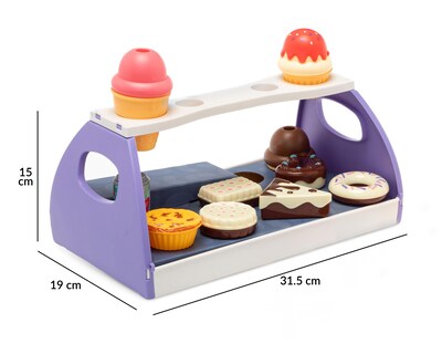 Foto 6 | Juego de Pastelería y Helados Belúla con Accesorios