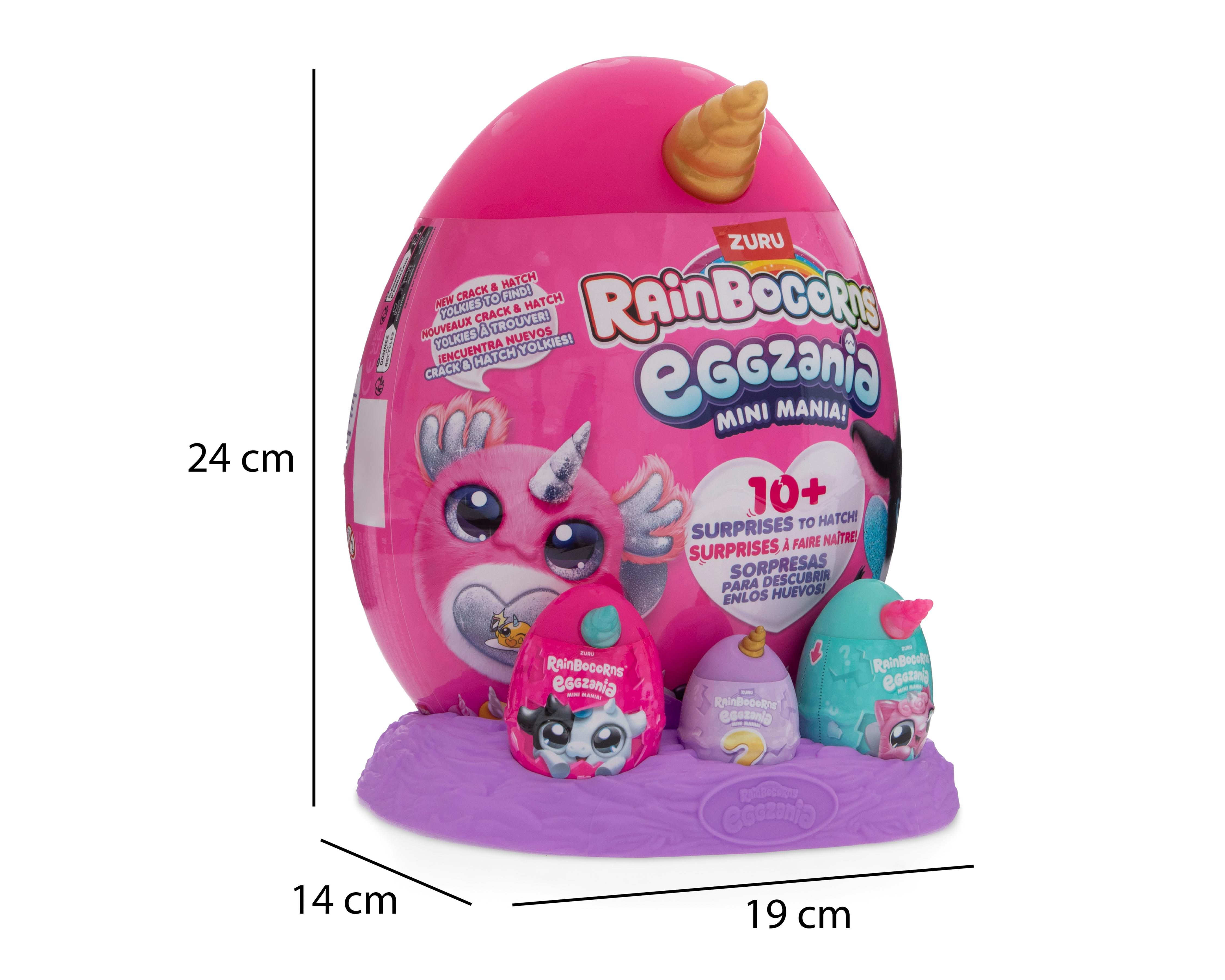 Foto 5 pulgar | Rainbocorns Zuru Eggzania Mini Mania