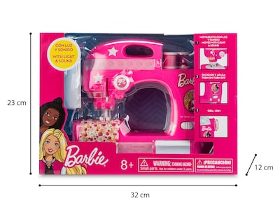 Foto 3 | Máquina de Coser Barbie con Luces y Sonidos