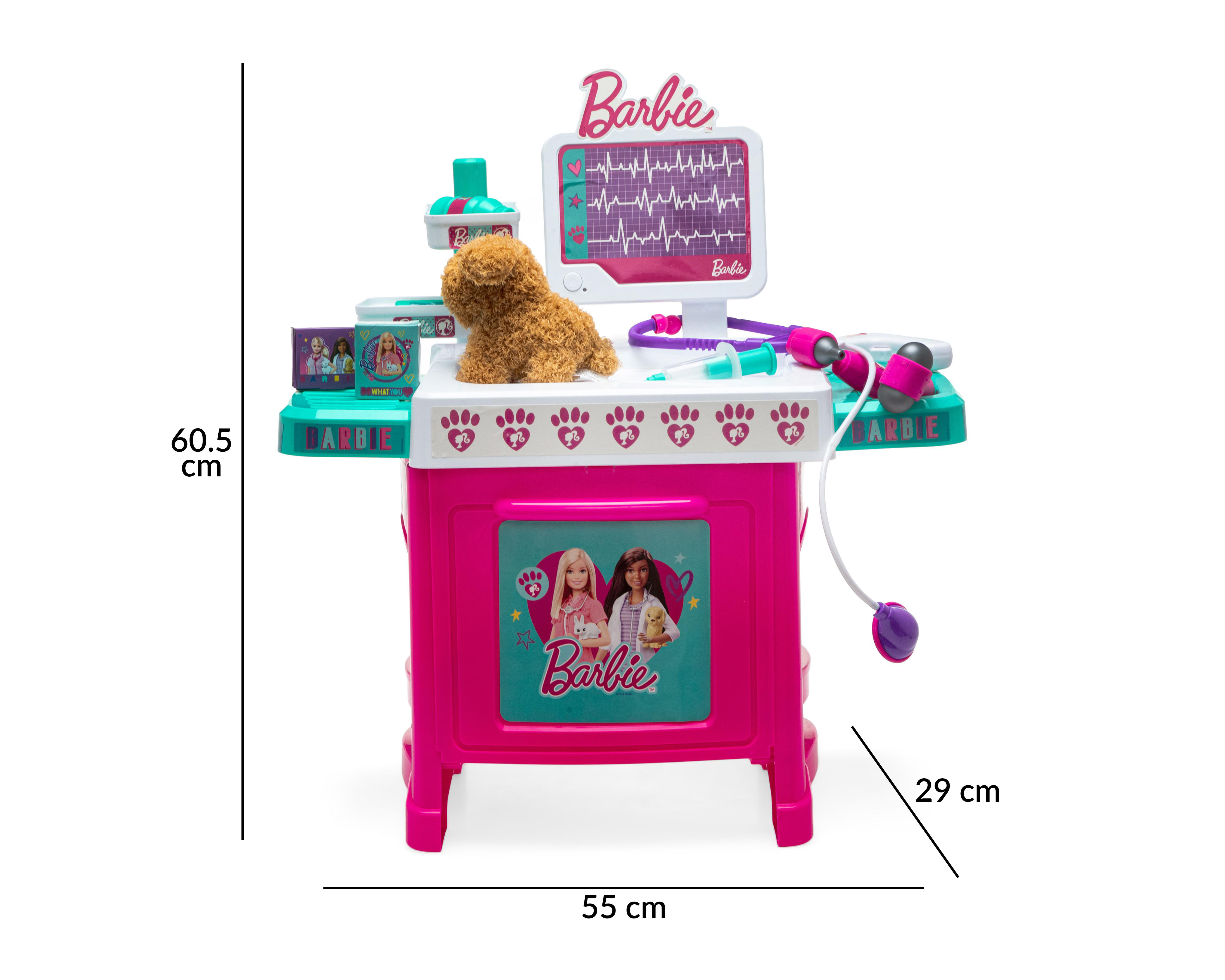 Foto 5 | Estación de Veterinaria Barbie con Luz y Sonido