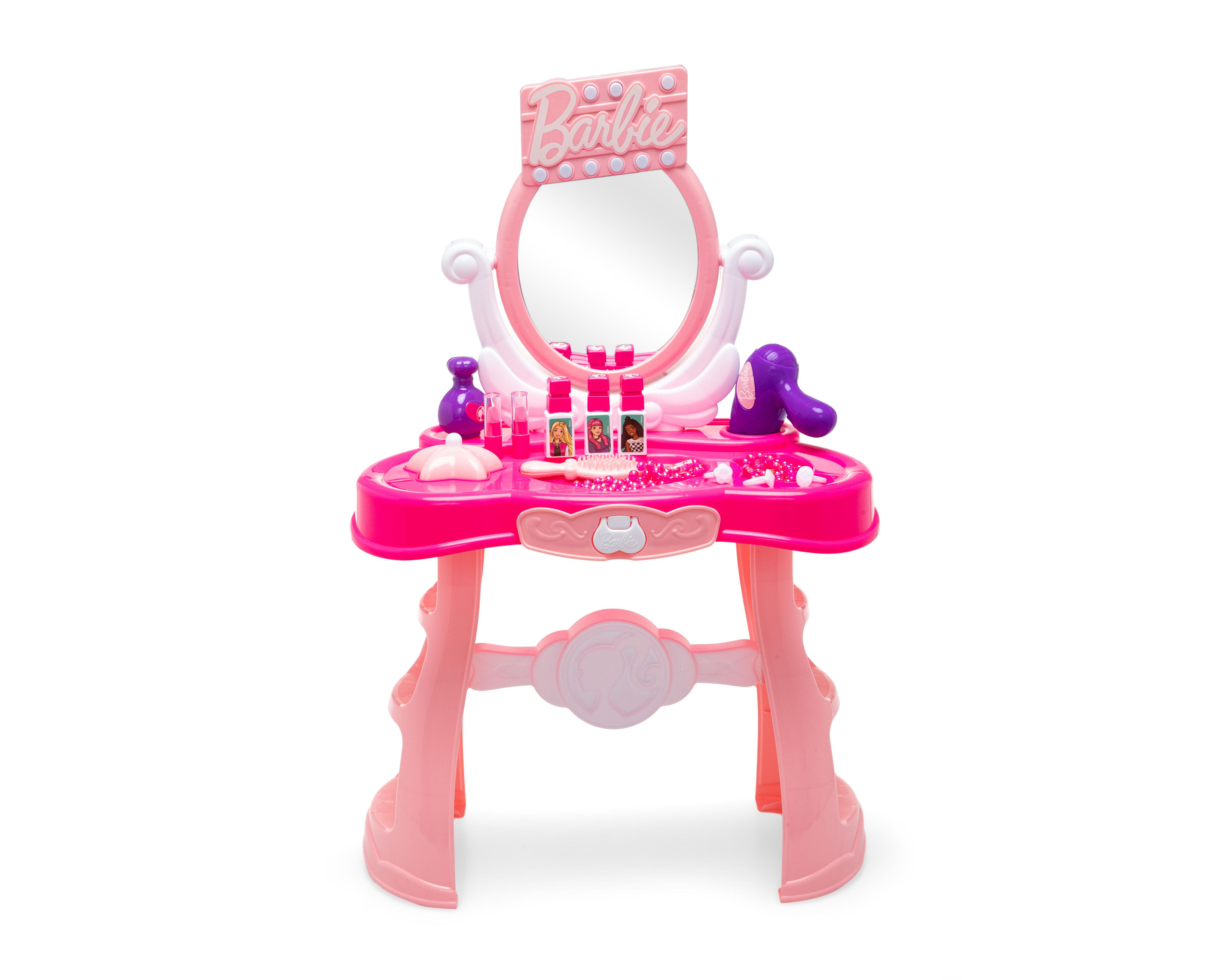 Juego de Tocador Barbie con Accesorios