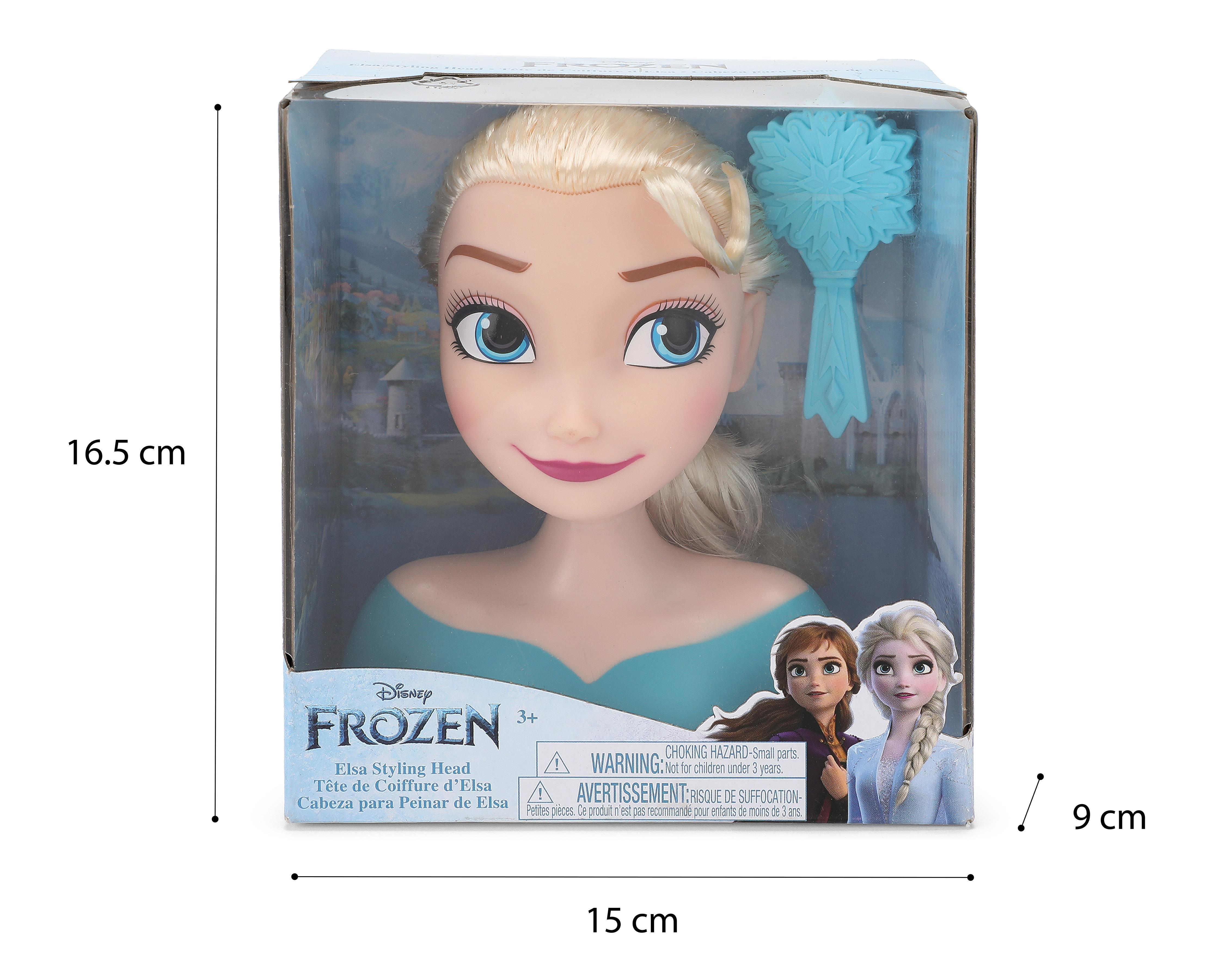 Foto 4 pulgar | Cabeza para Peinar de Elsa Disney