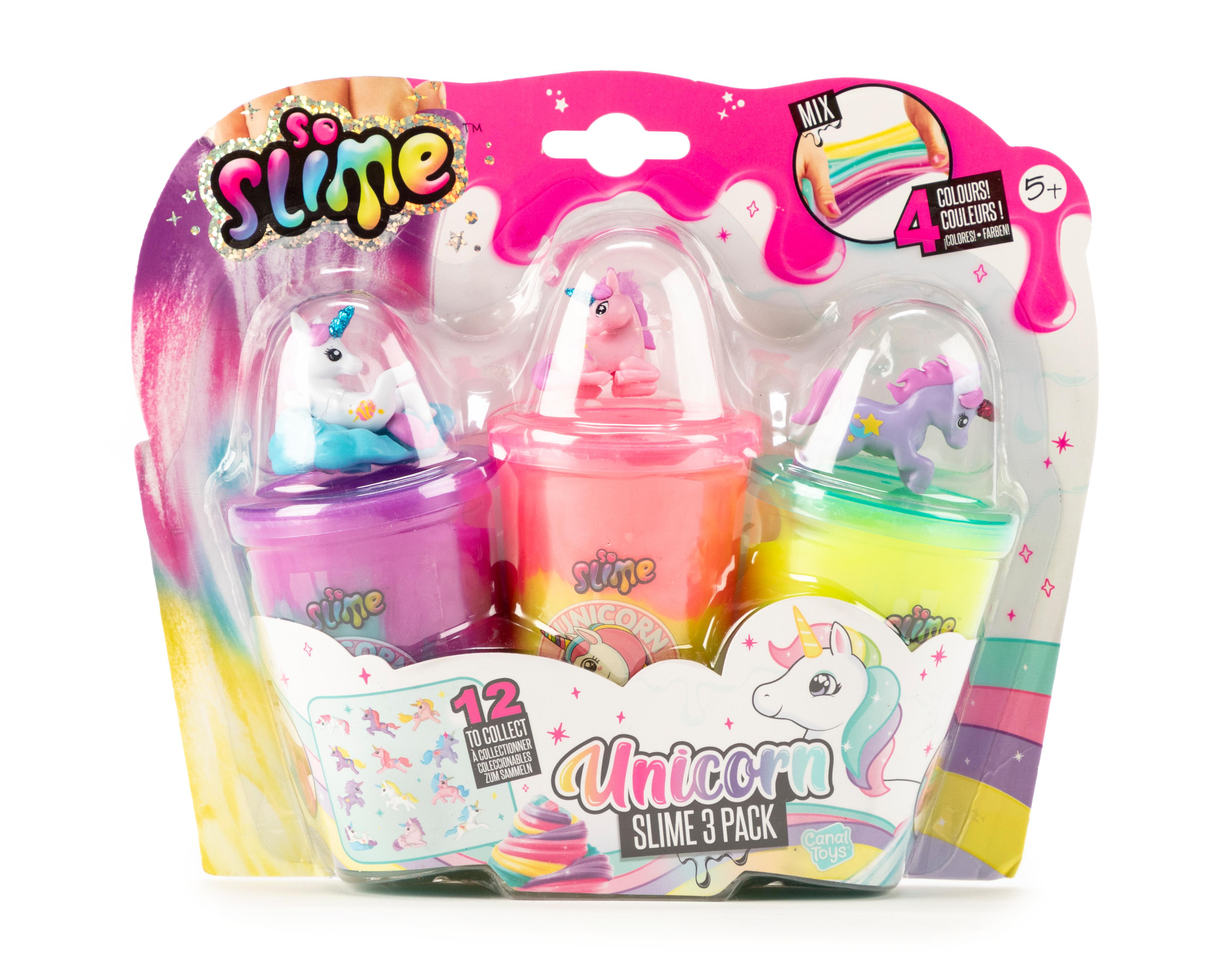 Foto 1 | Slime de Unicornio So Slime Diy 3 Piezas
