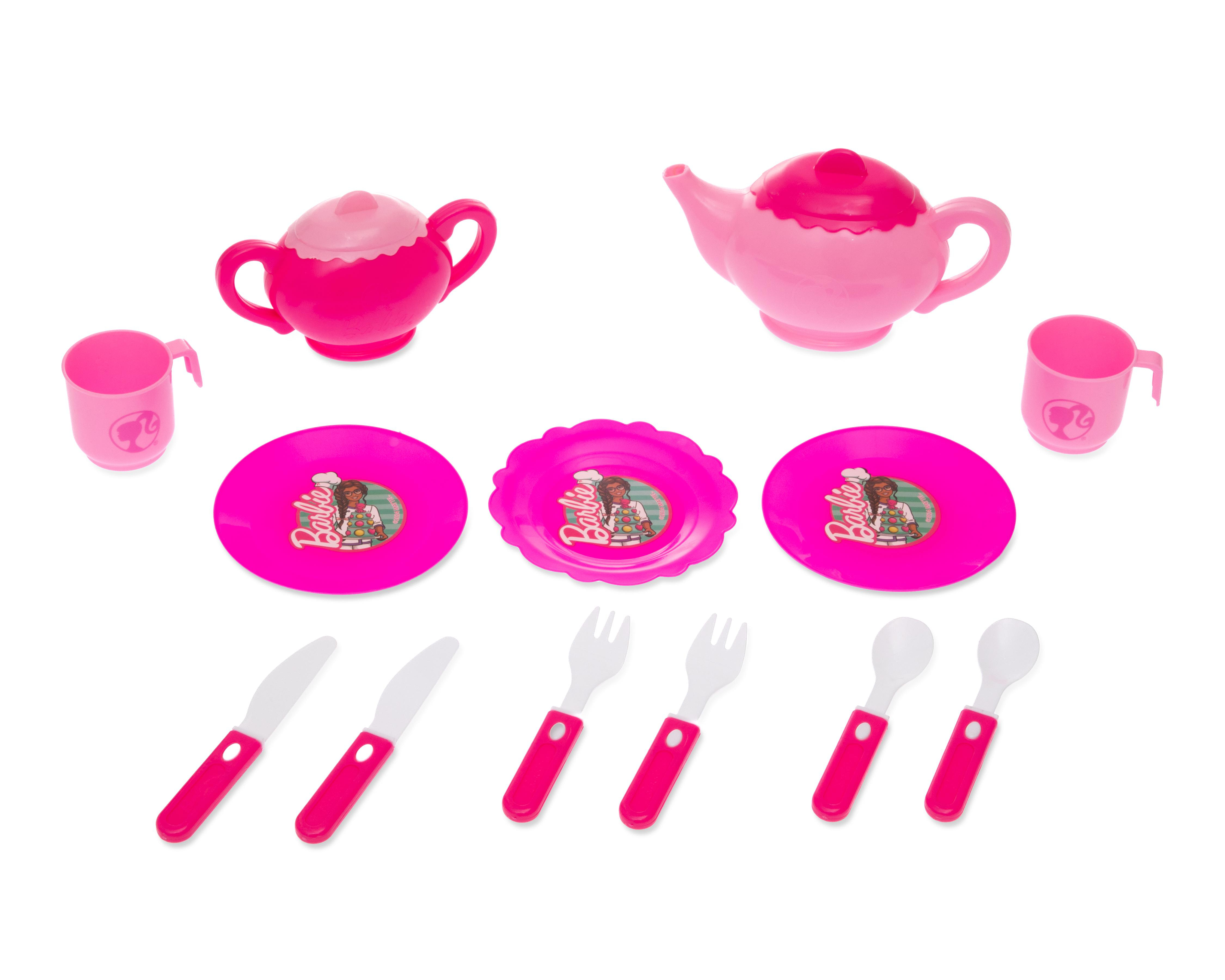 Foto 3 pulgar | Juego de Té Barbie Mi Set Hora del Té