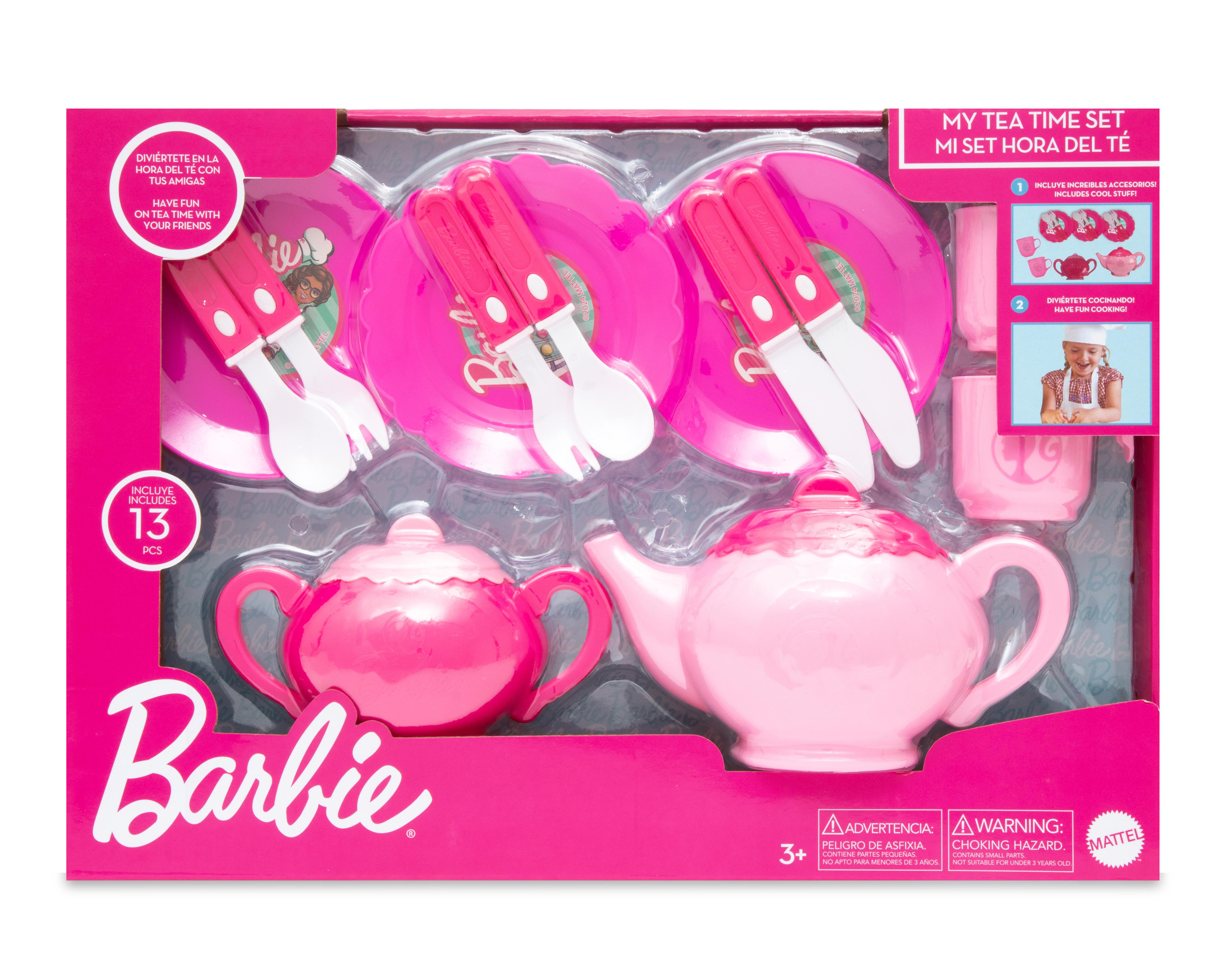 Foto 6 pulgar | Juego de Té Barbie Mi Set Hora del Té