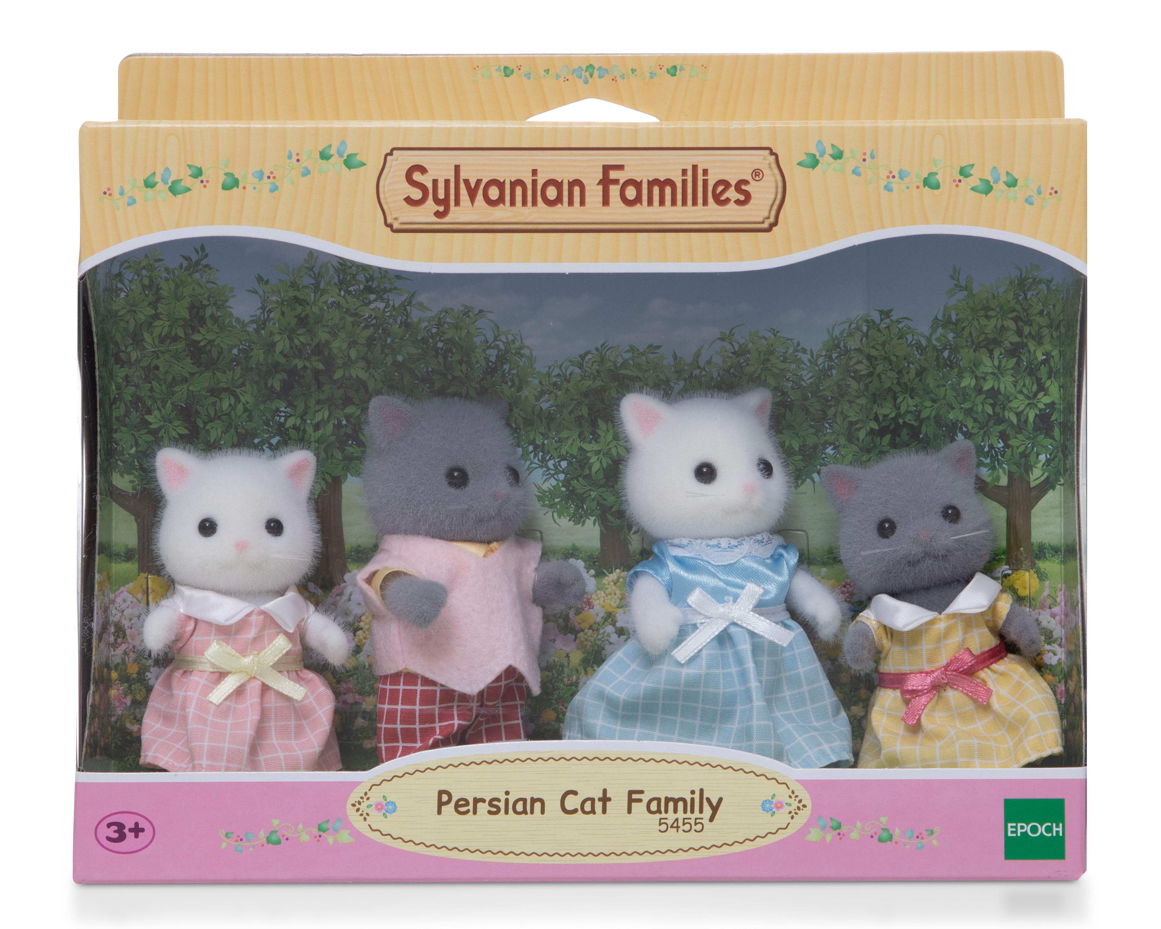 Foto 6 pulgar | Ternurines Sylvanian Families Persian Cat Family