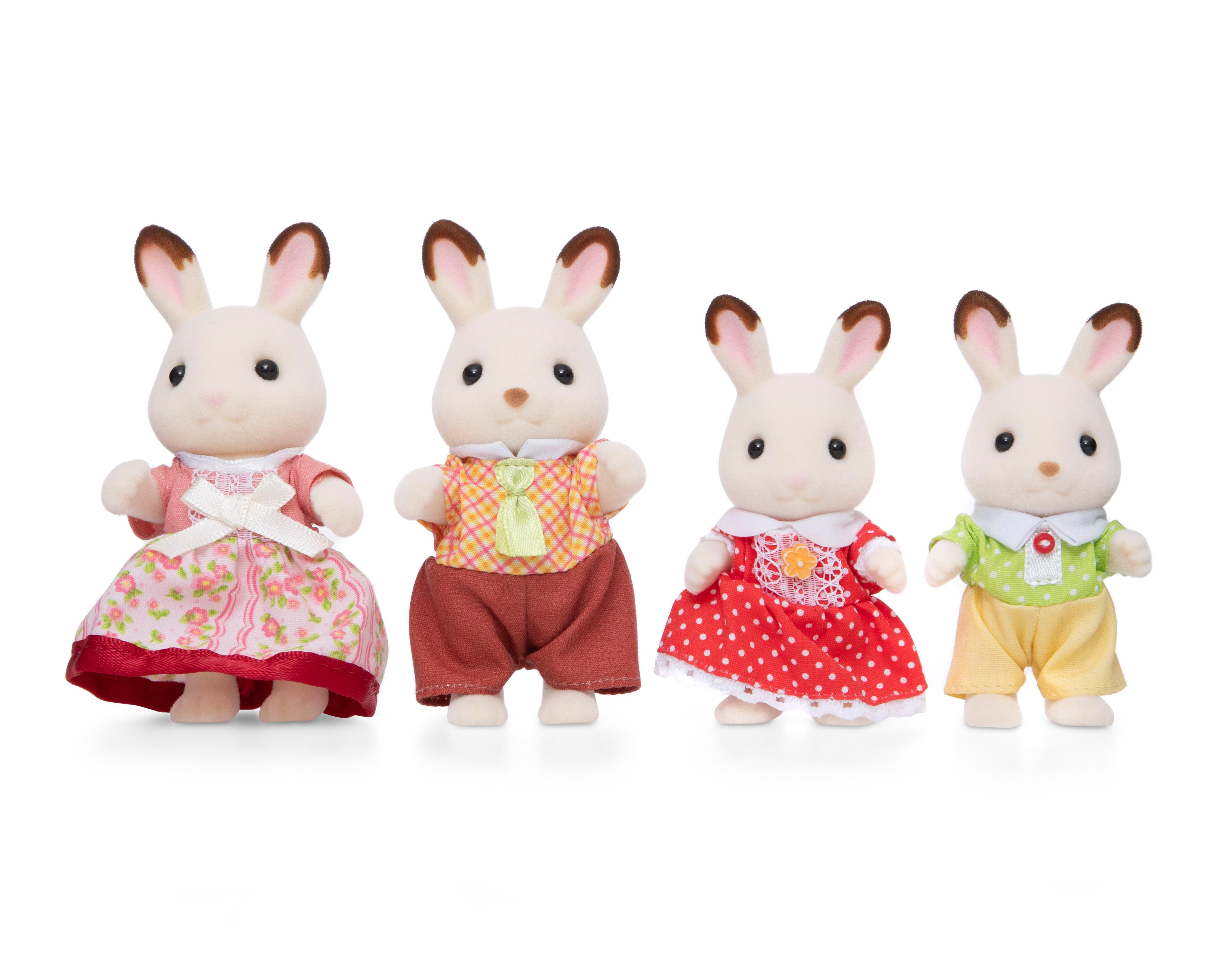 Foto 2 pulgar | Ternurines Sylvanian Families Chocolate Rabbit Family