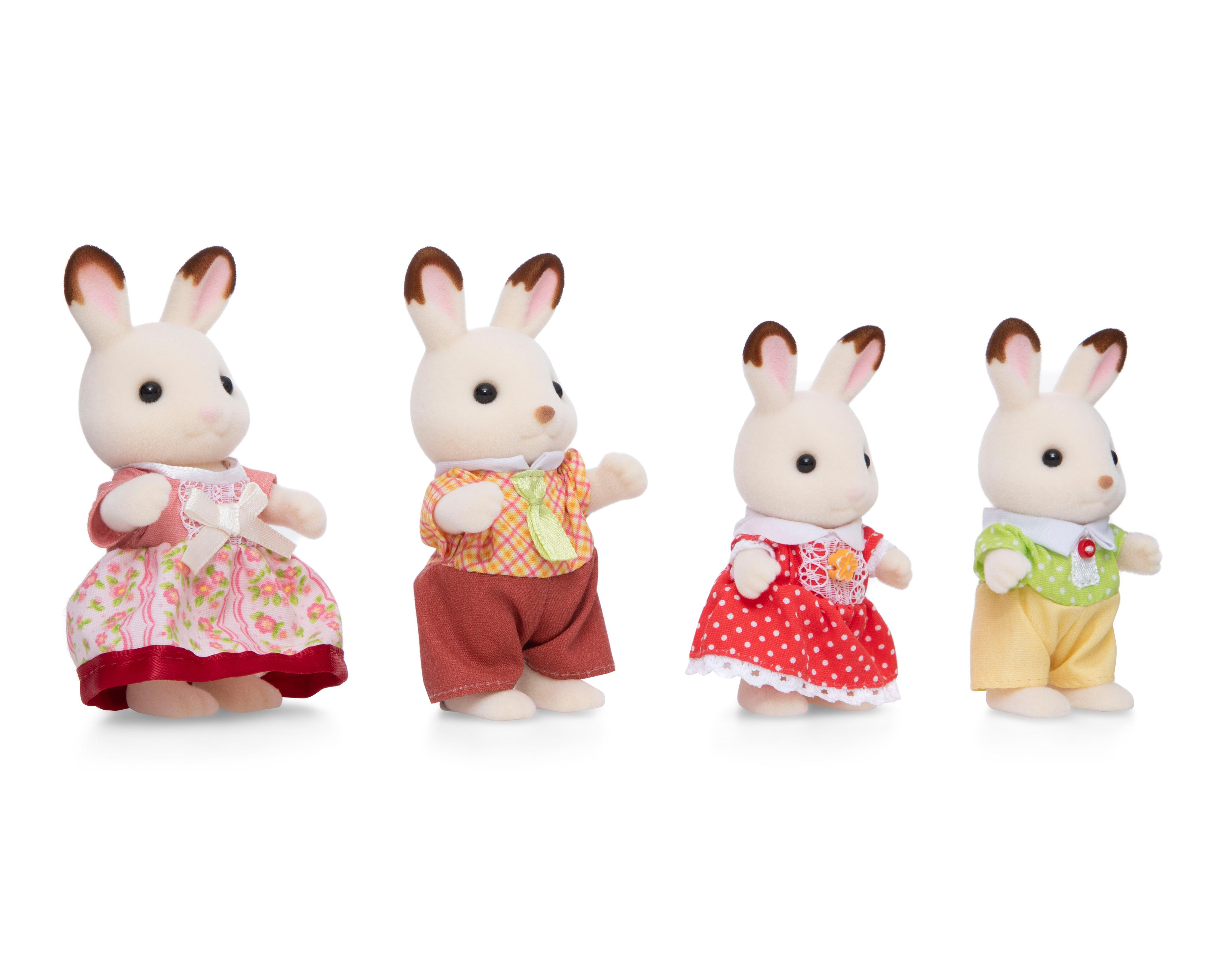 Foto 3 pulgar | Ternurines Sylvanian Families Chocolate Rabbit Family