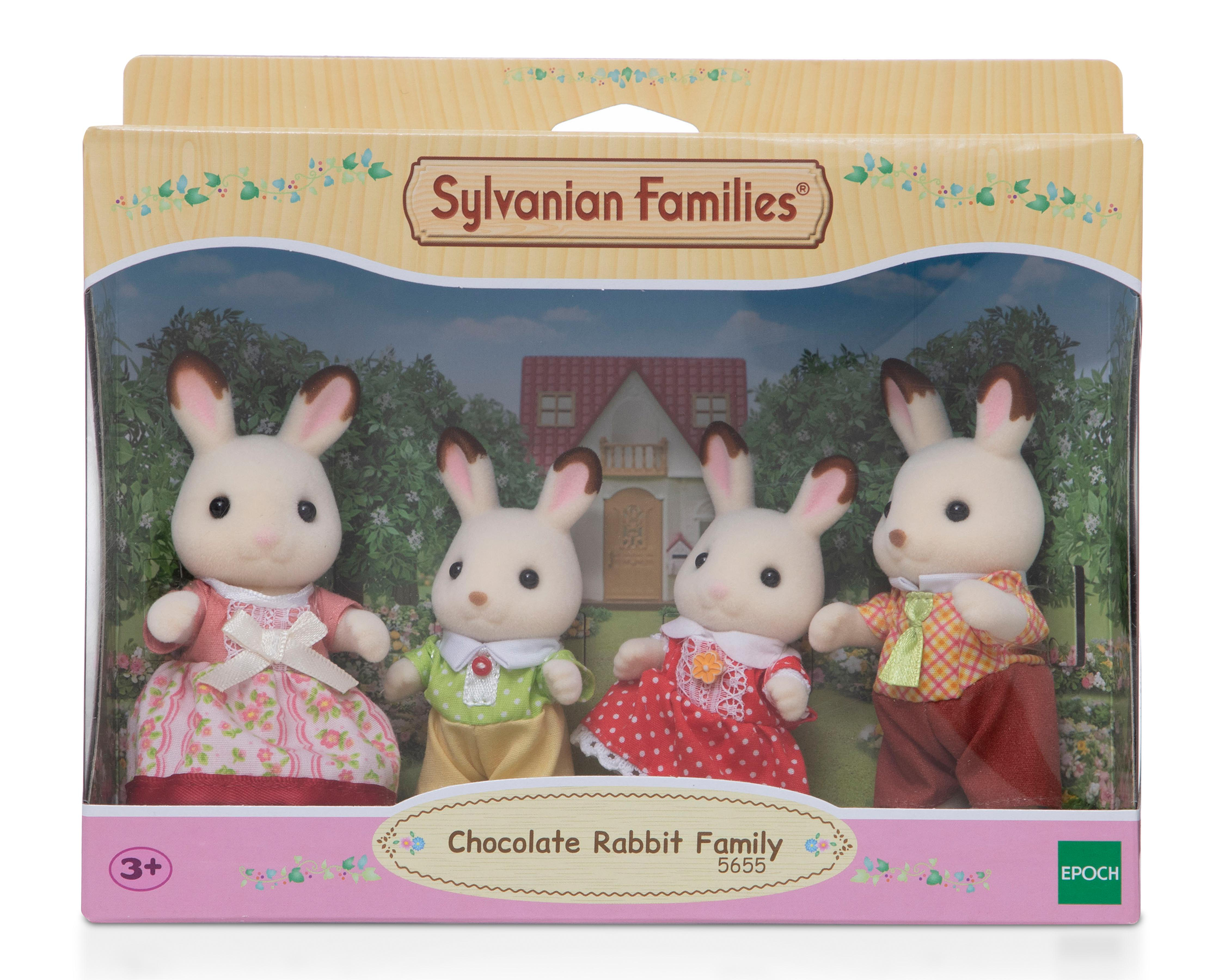Foto 6 pulgar | Ternurines Sylvanian Families Chocolate Rabbit Family