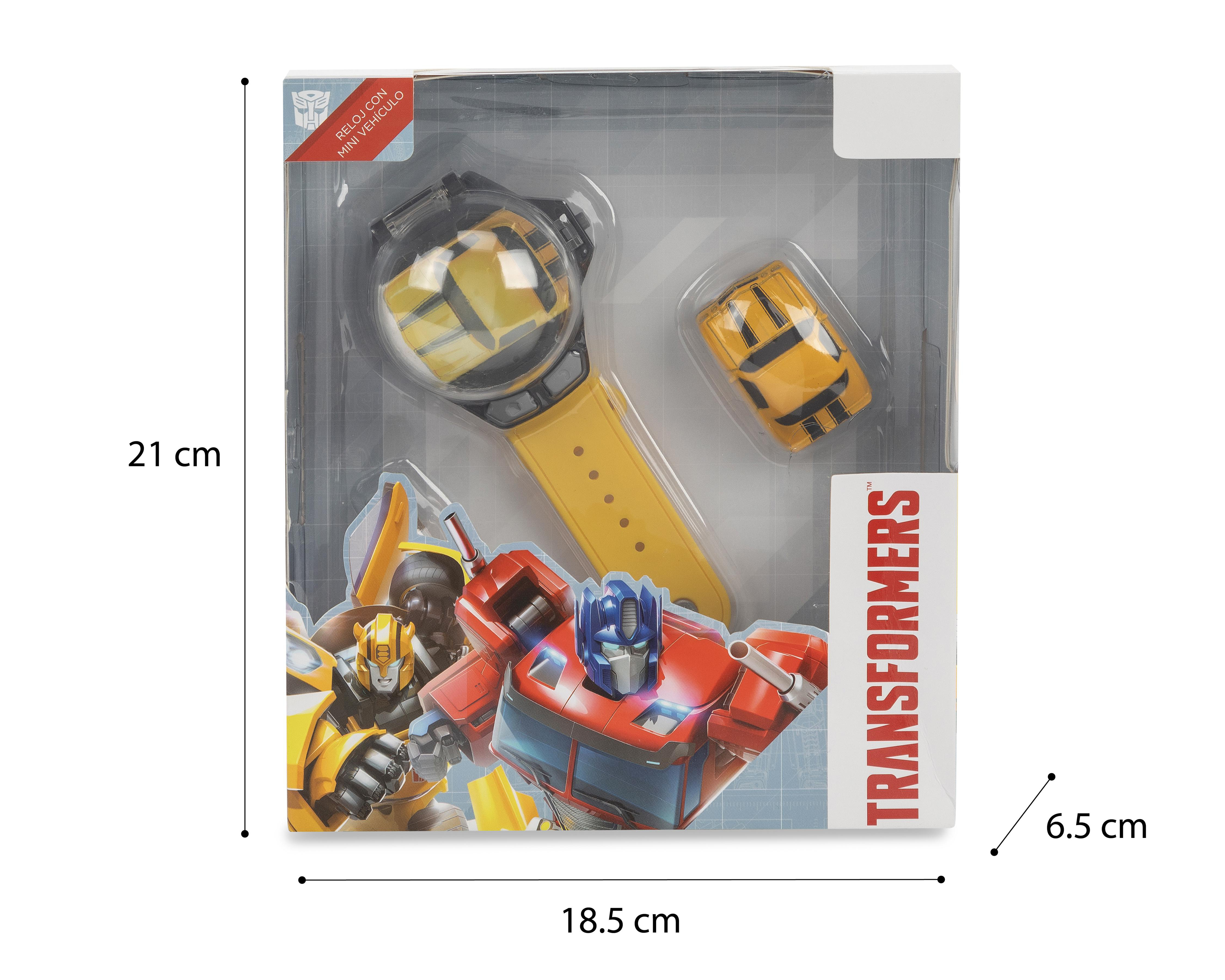 Foto 4 pulgar | Reloj Infantil Transformers Bumblebee