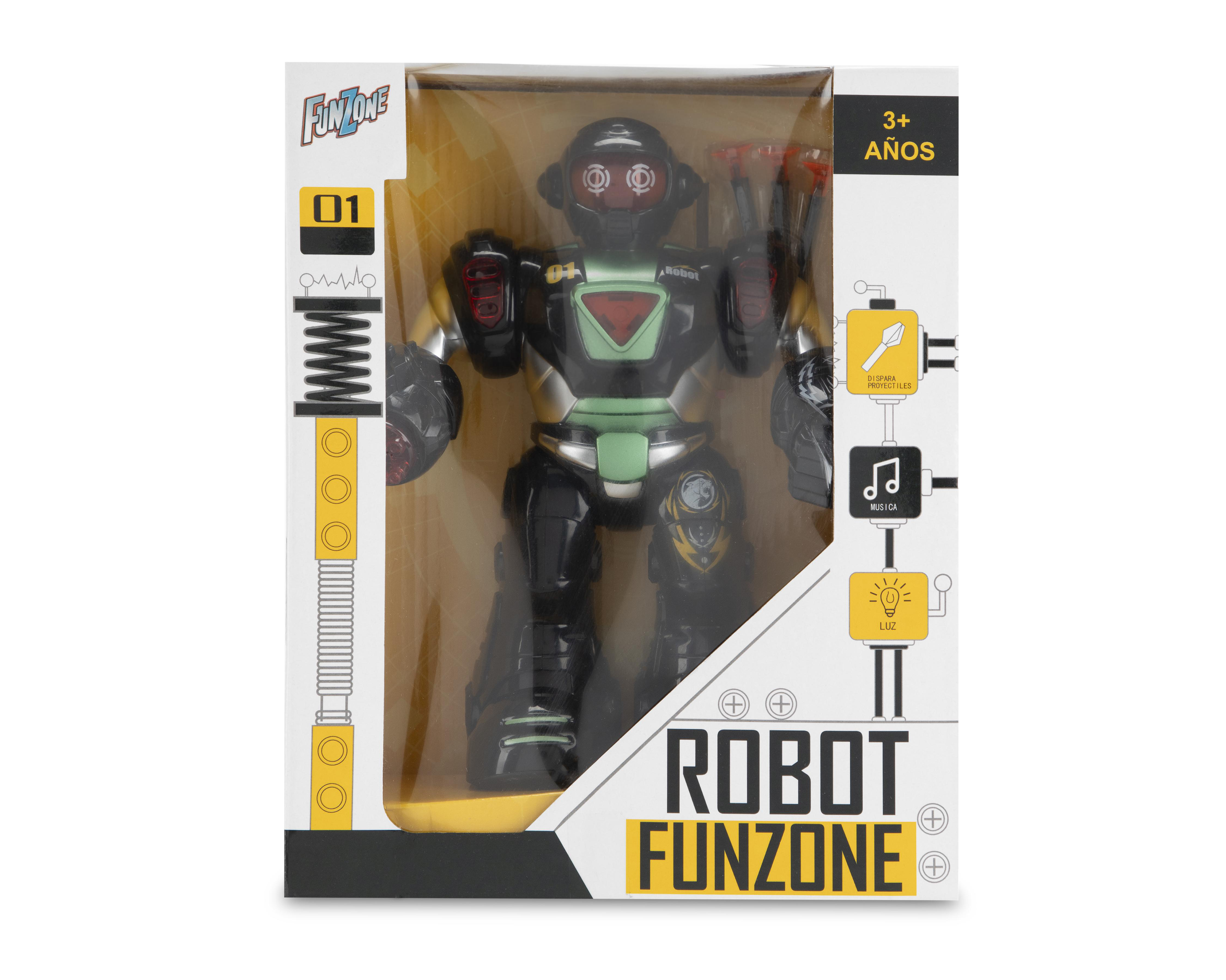 Robot de Juguete Funzone con Luces y Sonido