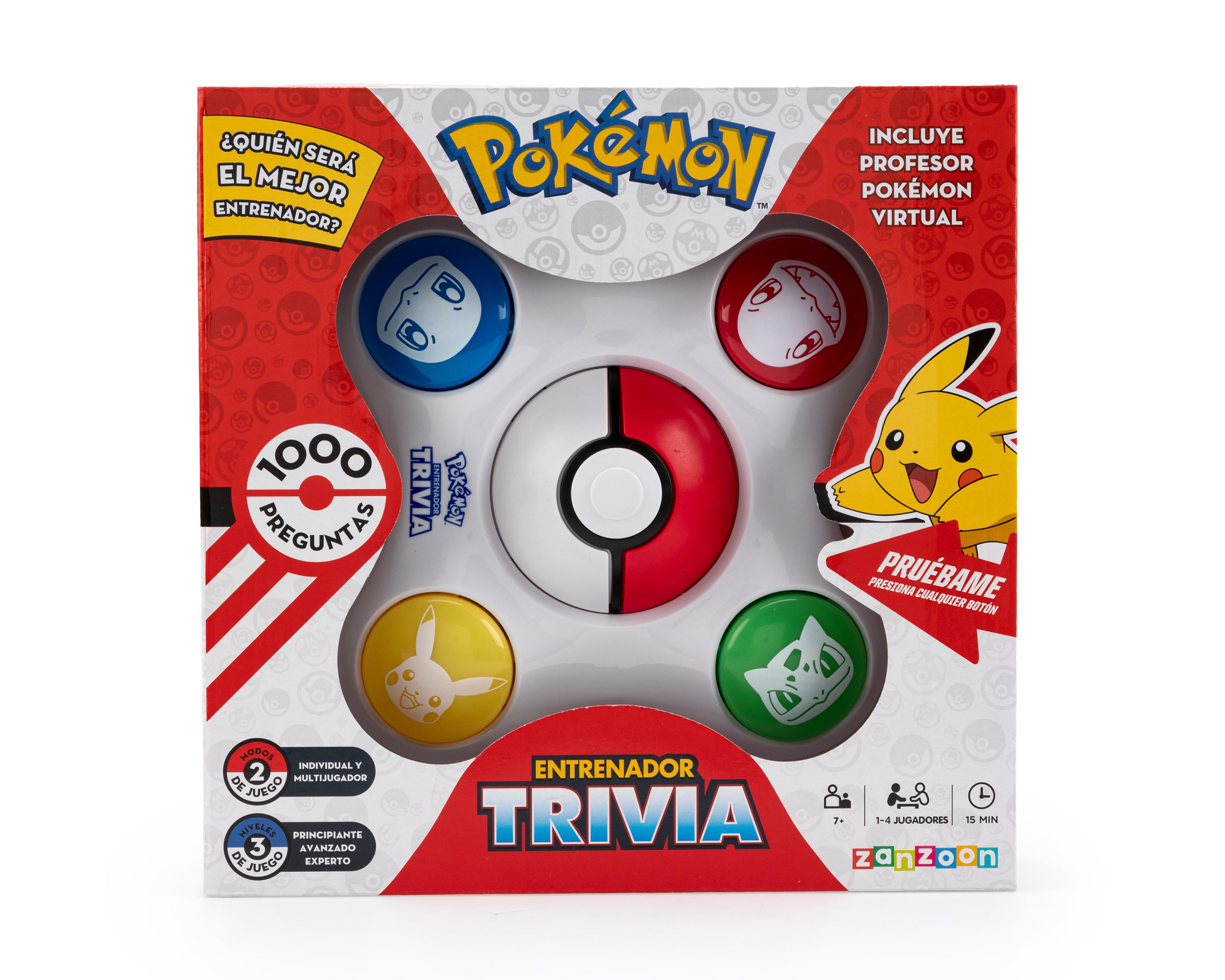 Foto 2 pulgar | Juego de Mesa Entrenador Trivia Pokémon