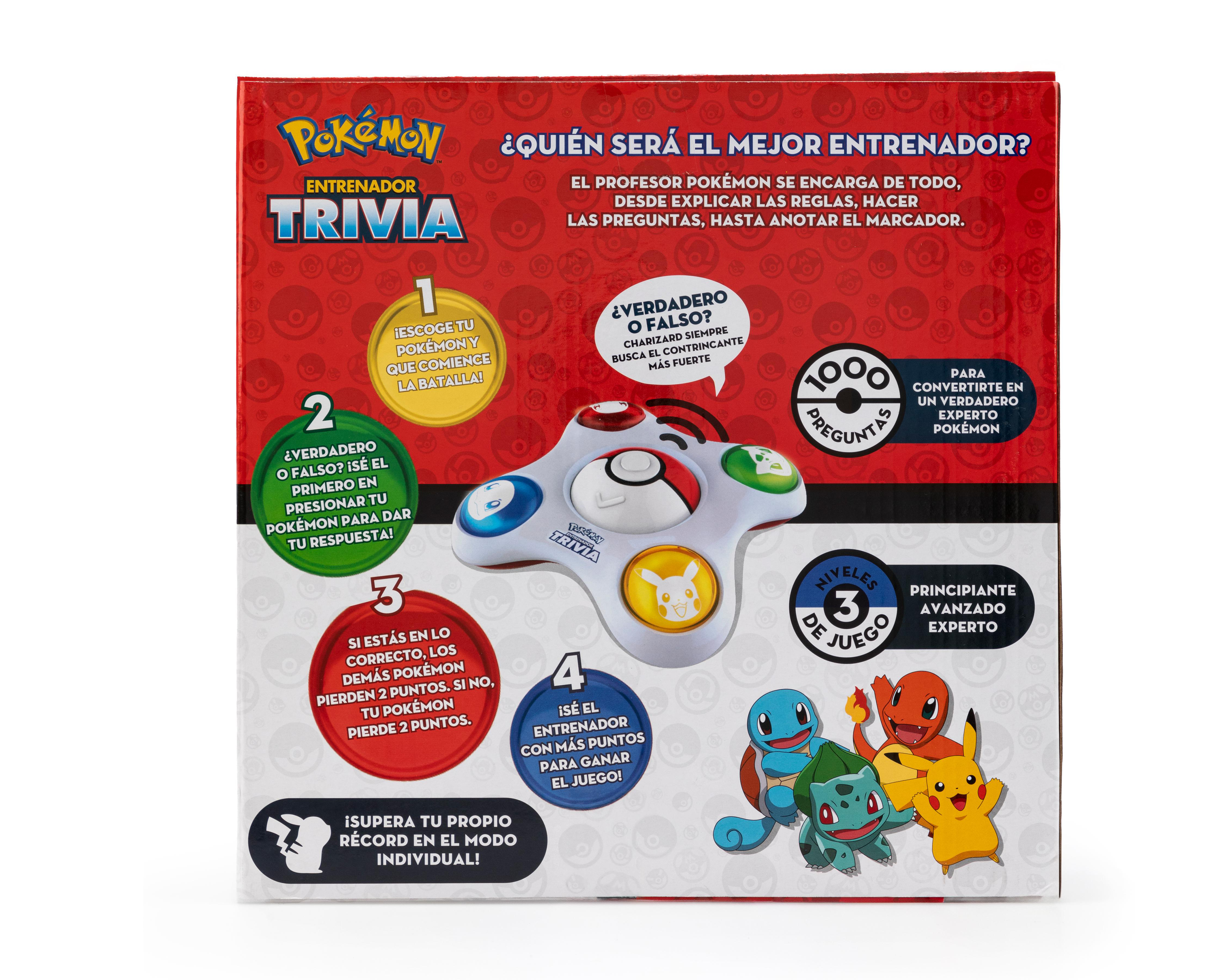 Foto 3 pulgar | Juego de Mesa Entrenador Trivia Pokémon