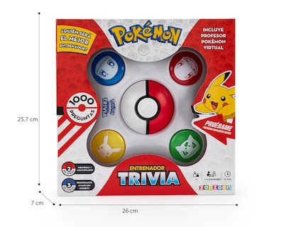 Foto 3 | Juego de Mesa Entrenador Trivia Pokémon