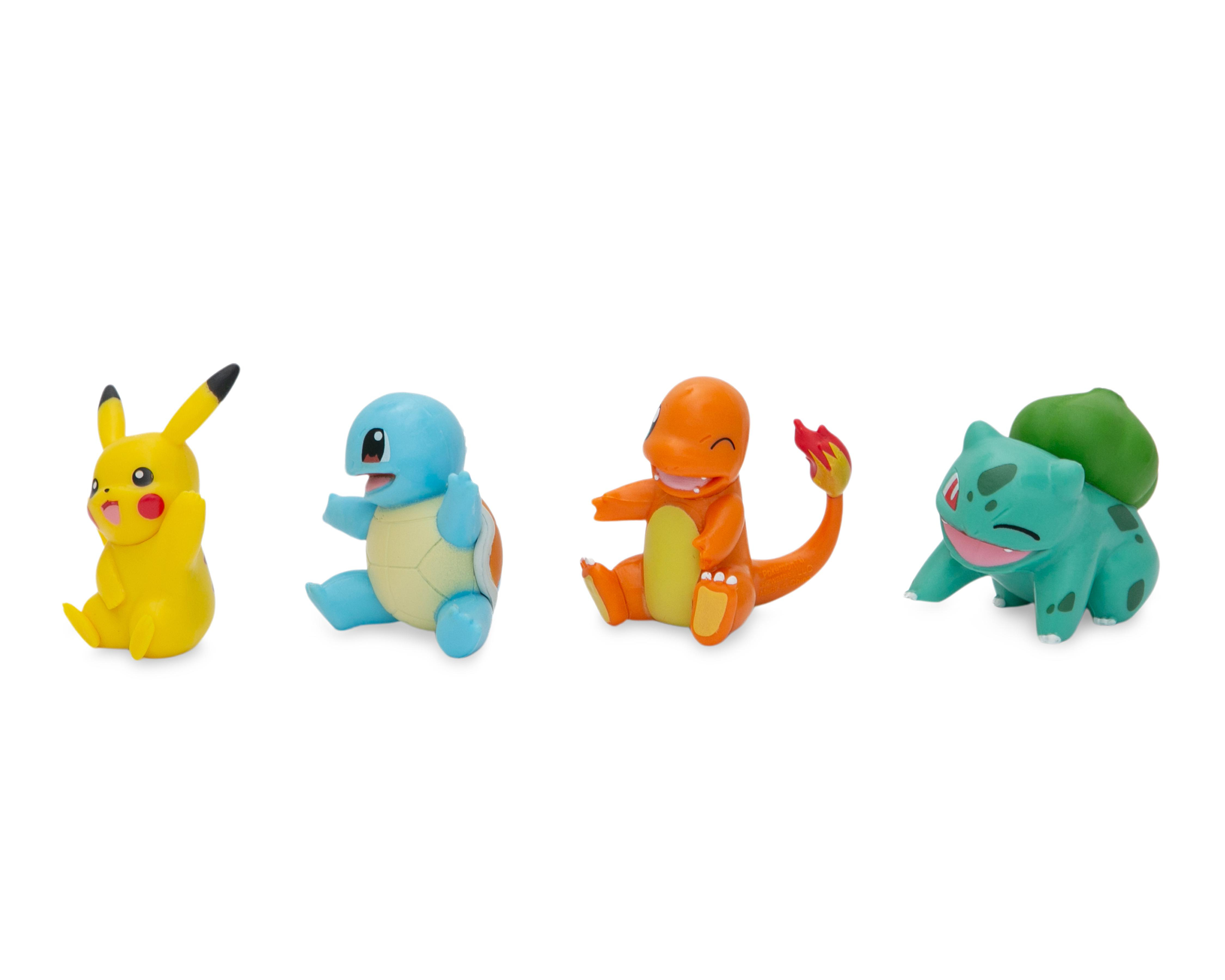 Foto 3 pulgar | Figuras de Acción Pokémon 4 Piezas