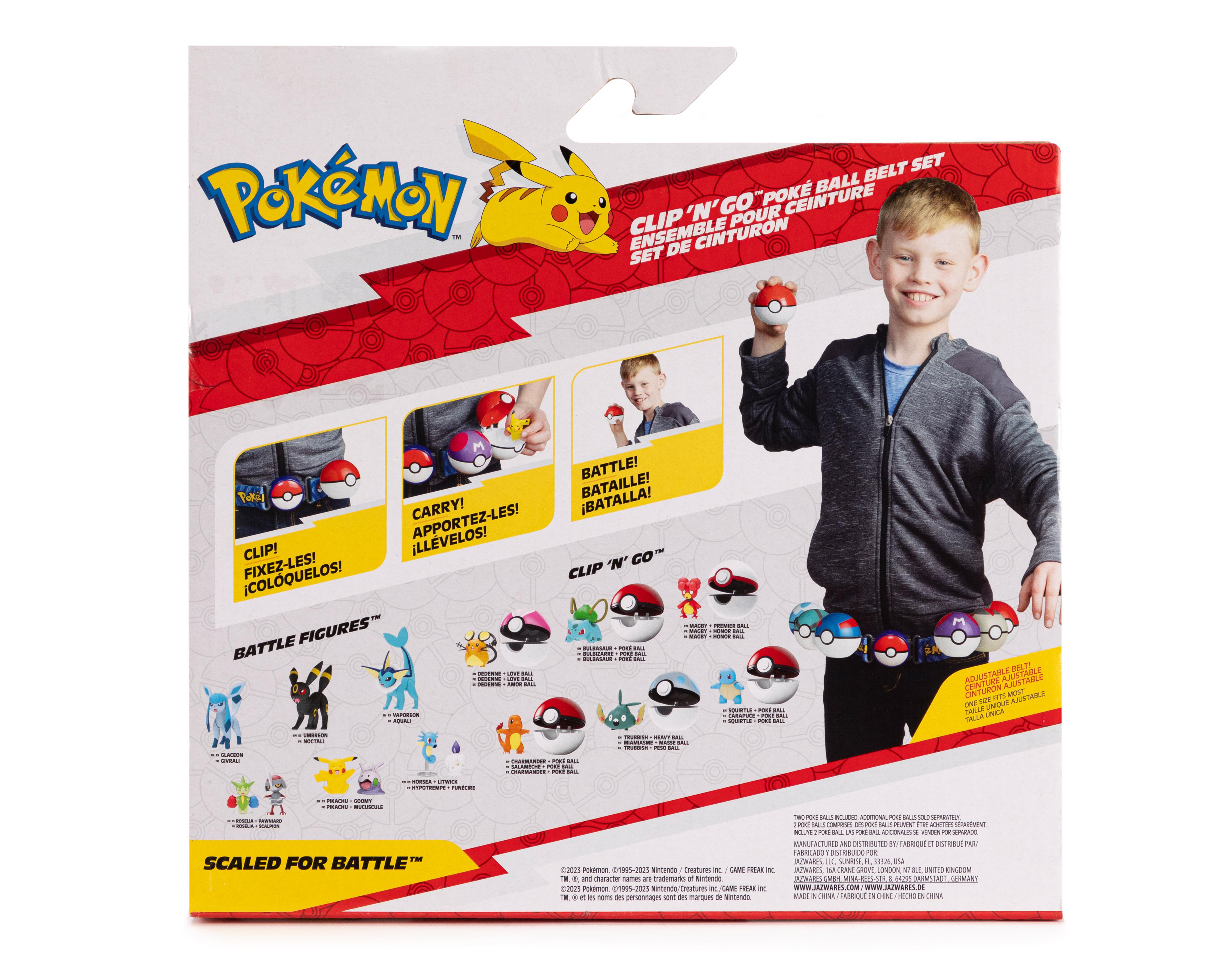 Foto 3 pulgar | Pokémon Clip 'N' Go con Figura 1 Set al Azar