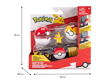 Foto 3 | Pokémon Clip 'N' Go con Figura 1 Set al Azar