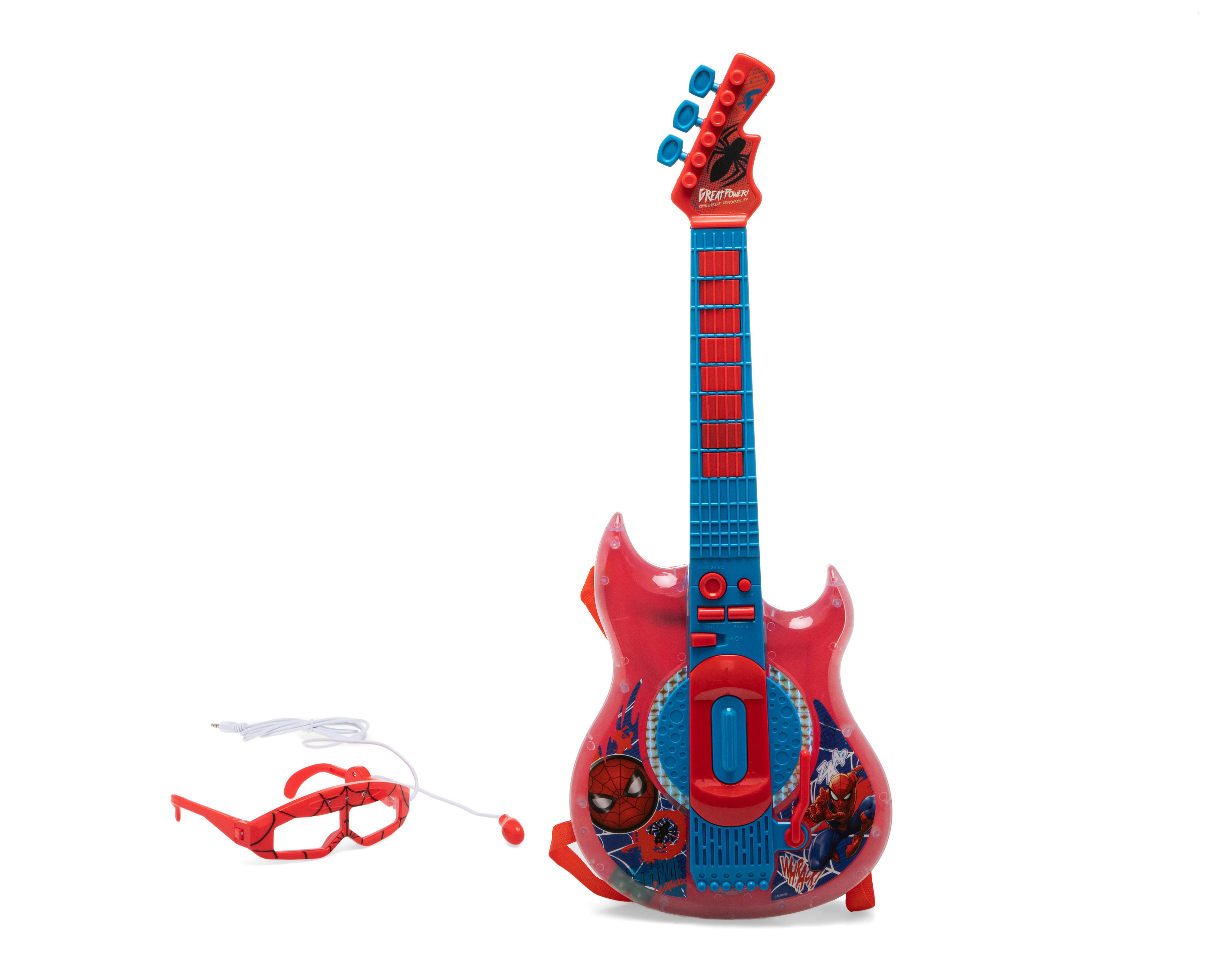 Guitarra Musical Marvel Spider-Man con Accesorios