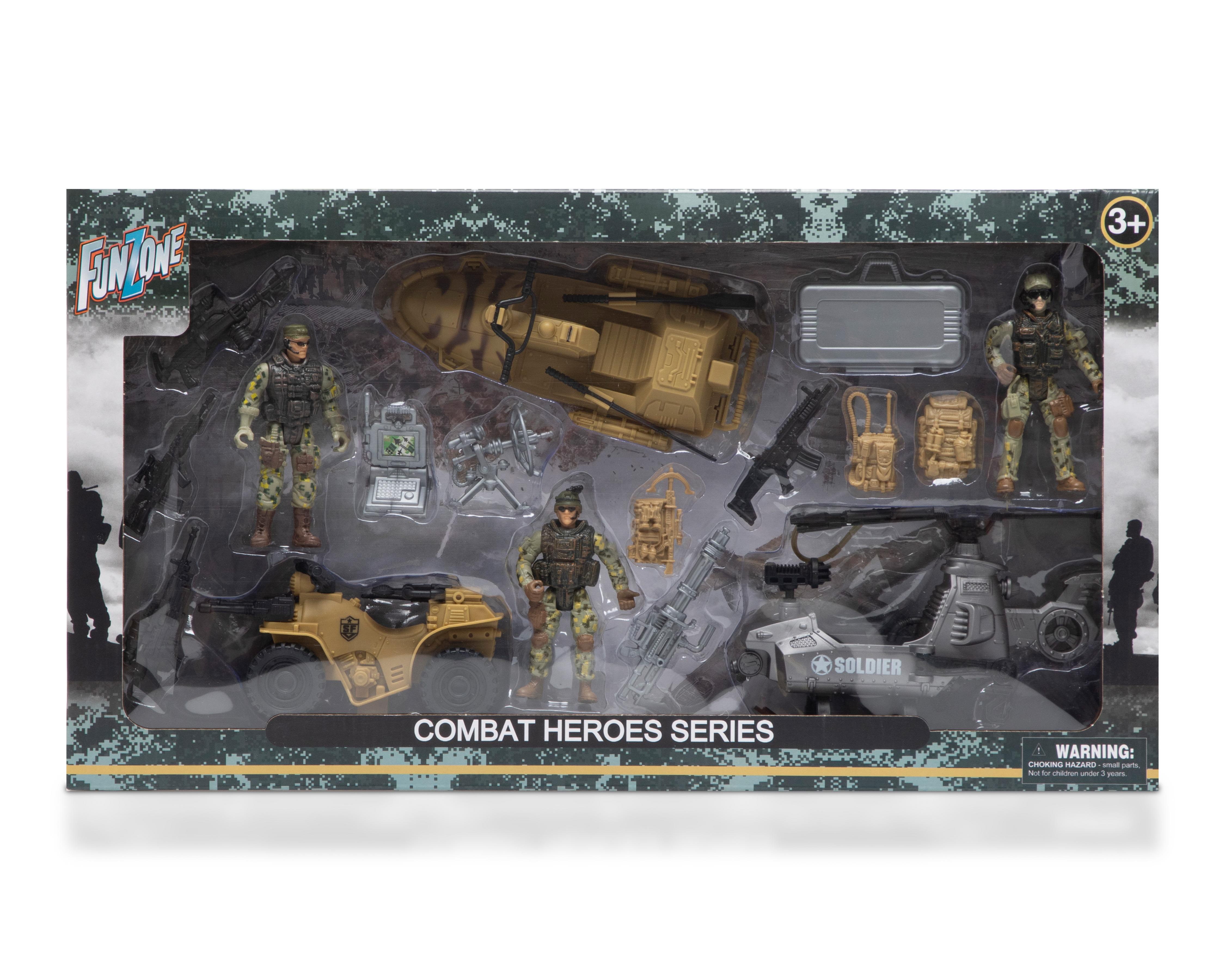 Foto 7 | Soldados Funzone Combat Heroes Series