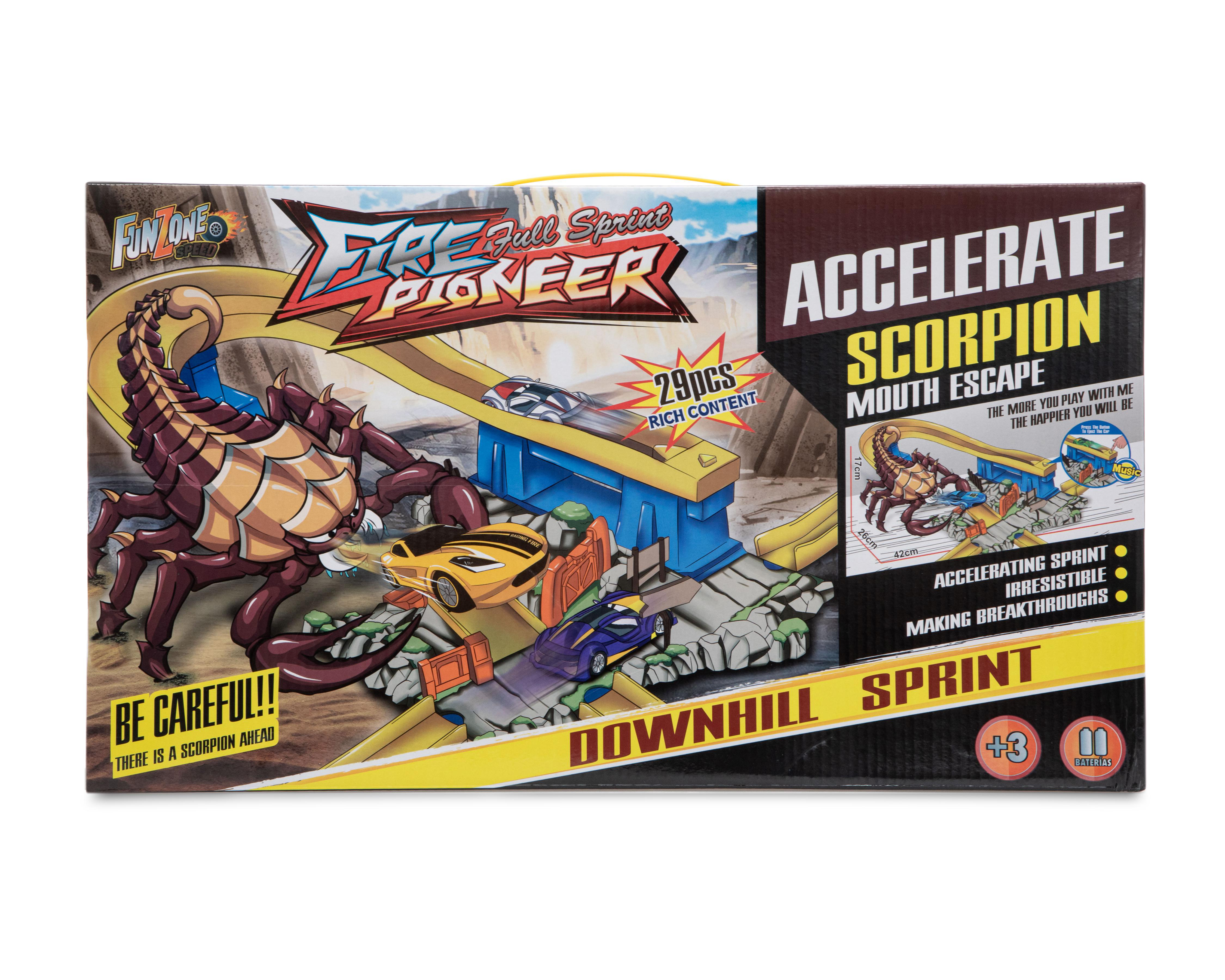 Pista de Carreras Funzone Accelerate Scorpion Mouth Escape $160