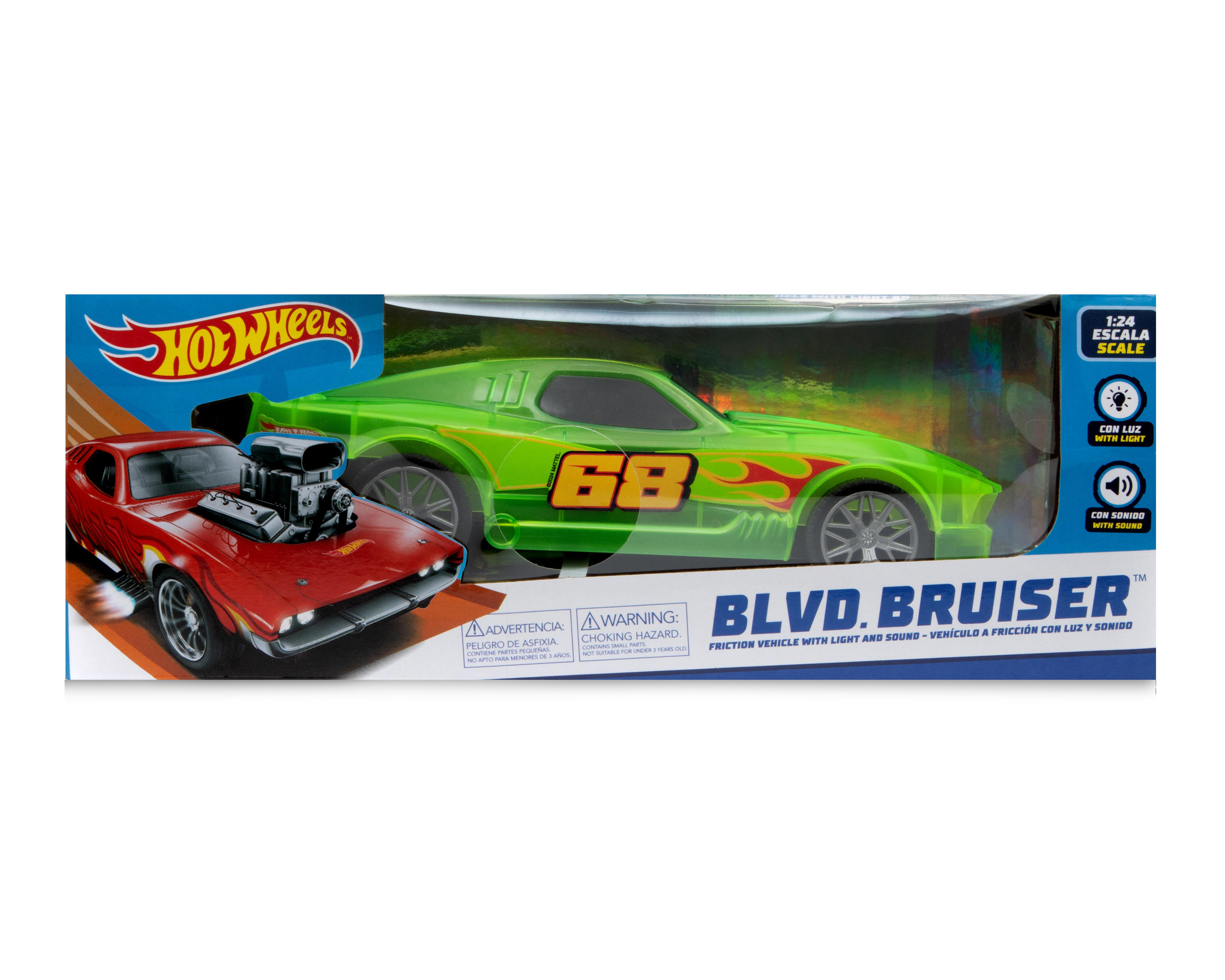 Foto 6 pulgar | Carro a Fricción Hot Wheels Blvd. Bruiser 1 Pieza al Azar