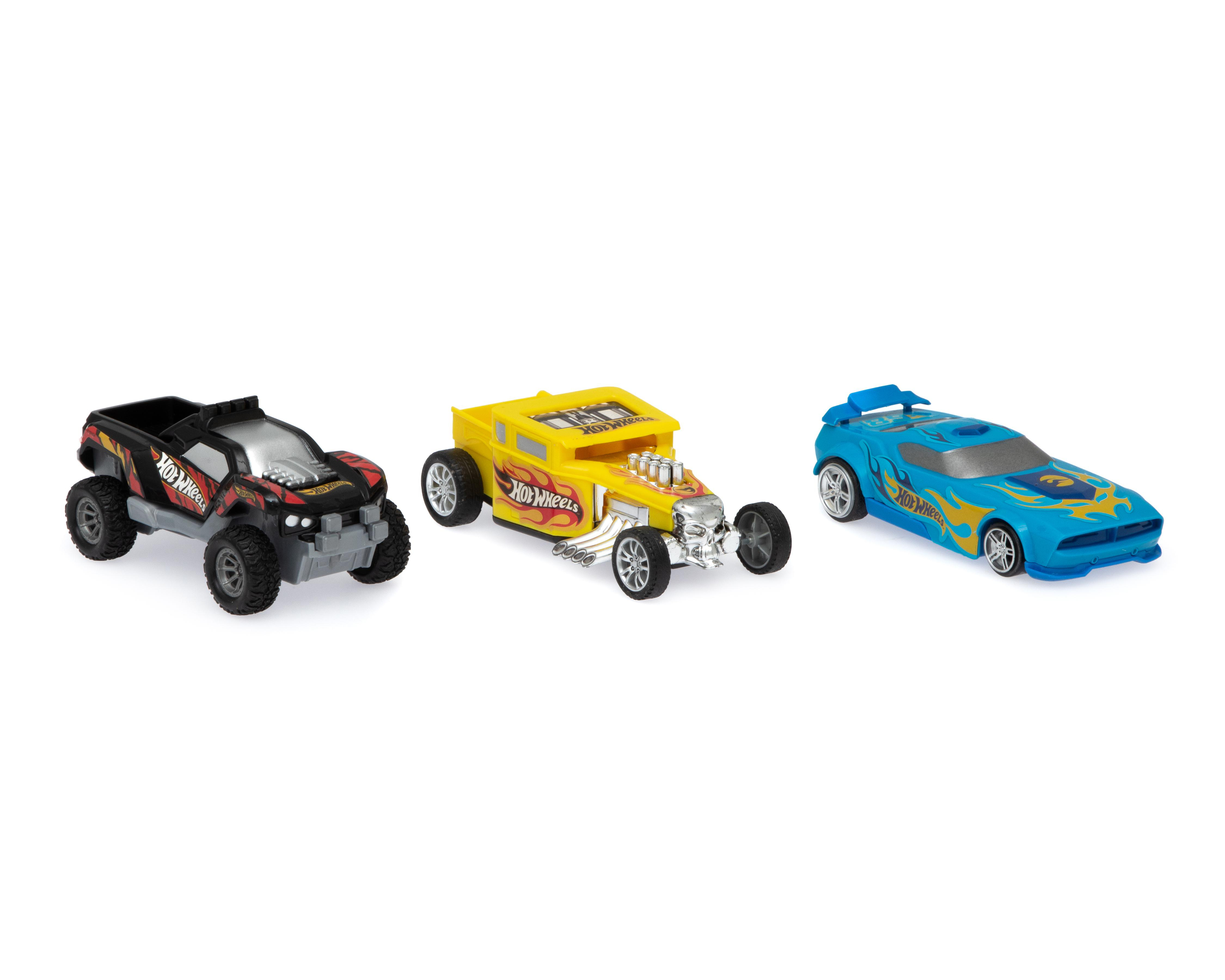 Carro a Fricción Hot Wheels Fast Racers 1 Set al Azar $179