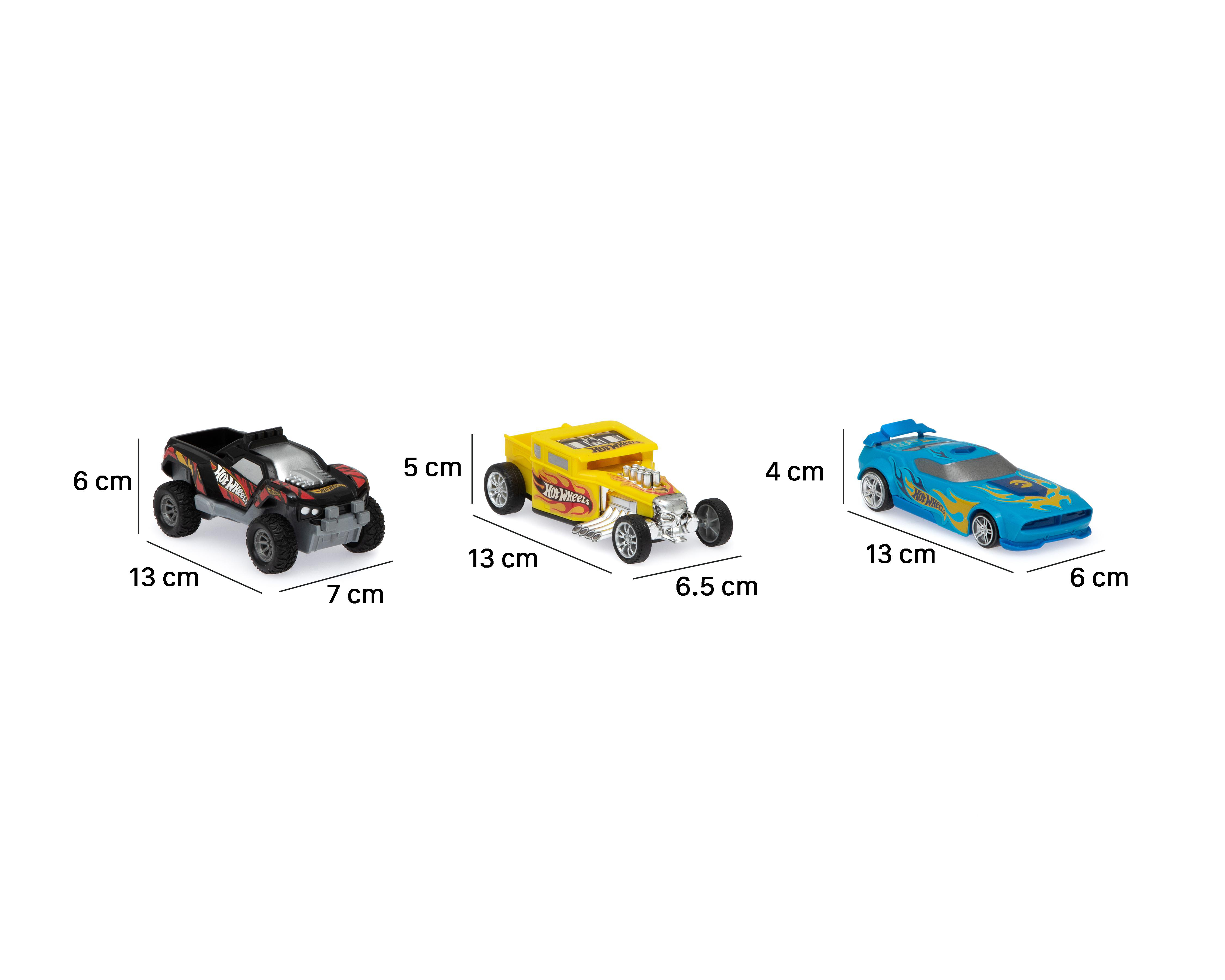 Foto 6 pulgar | Carro a Fricción Hot Wheels Fast Racers 1 Set al Azar