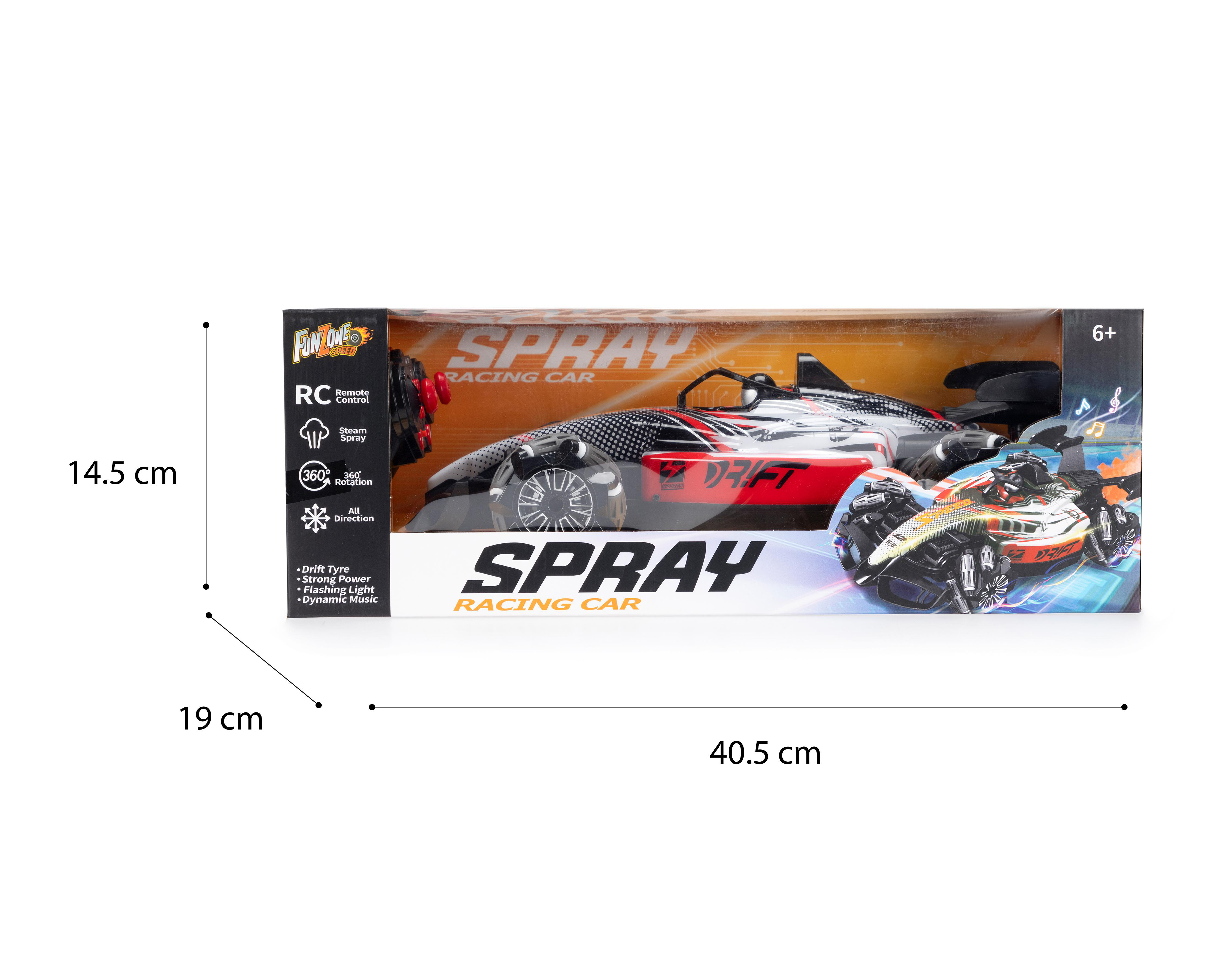 Foto 4 pulgar | Carro de Control Remoto Funzone Spray Racing Car