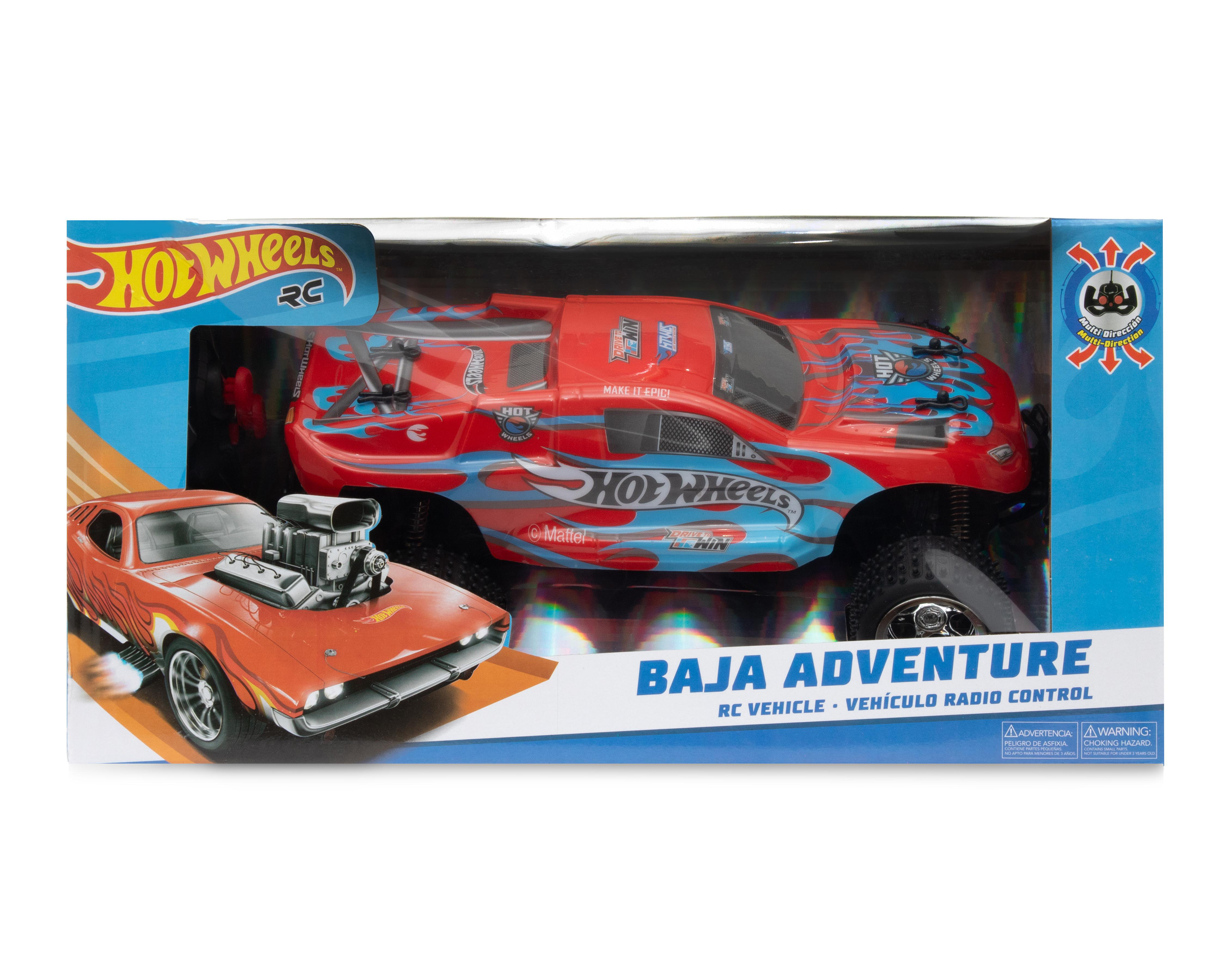 Foto 8 pulgar | Carro a Control Remoto Hot Wheels Baja Adventure