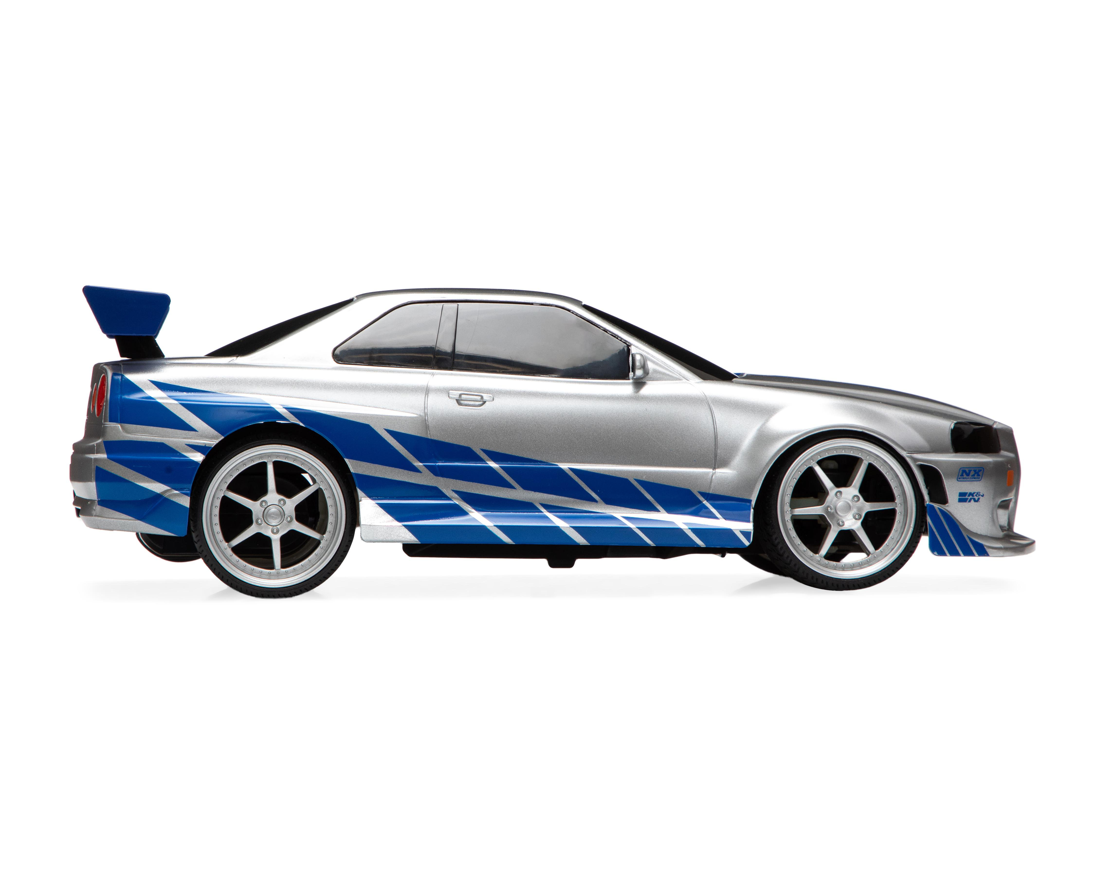 Foto 4 pulgar | Carro de Control Remoto Jada Toys Fast and Furious Brian's Nissan Skyline GTR R34