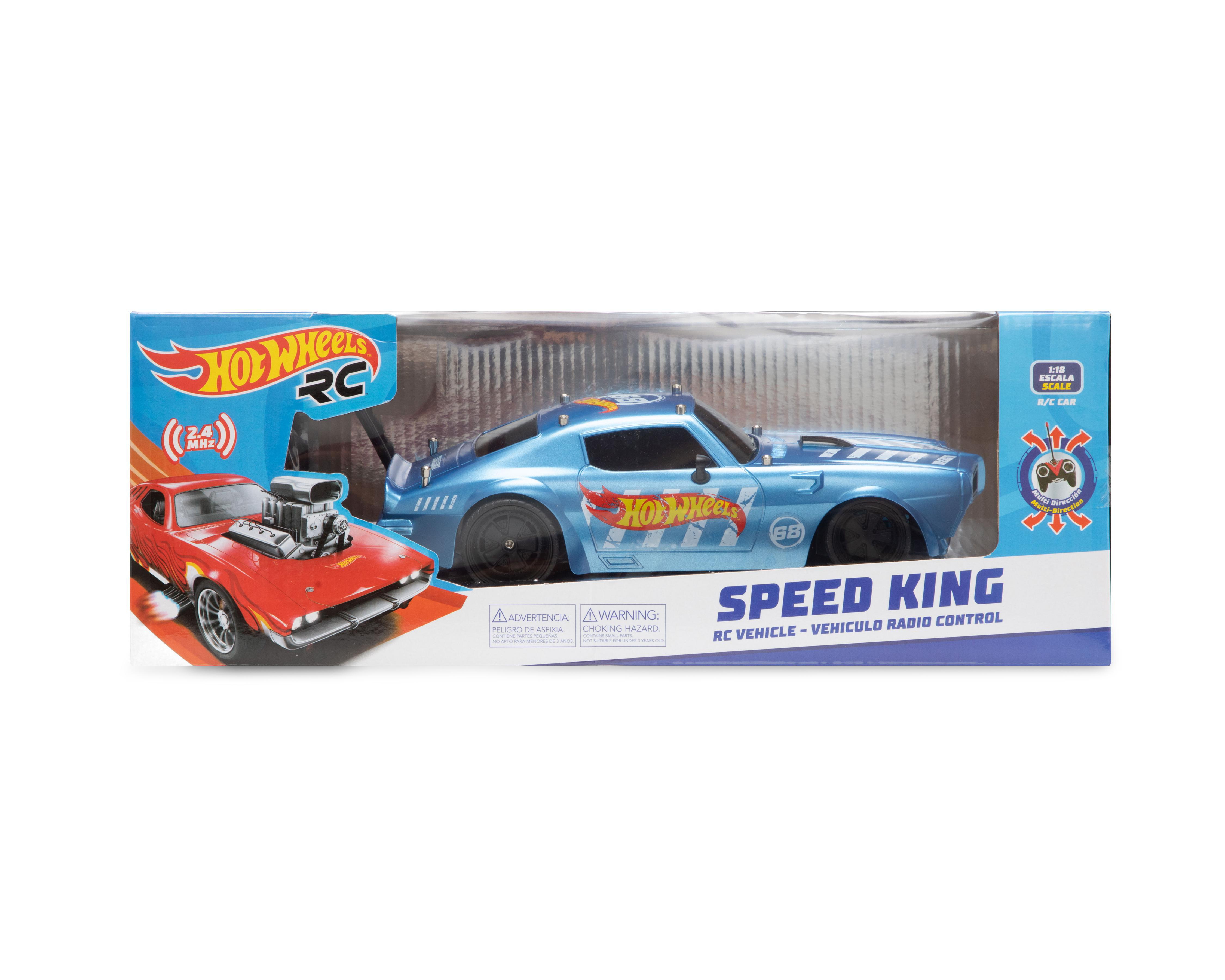 Foto 8 pulgar | Carro a Control Remoto Hot Wheels Speed King