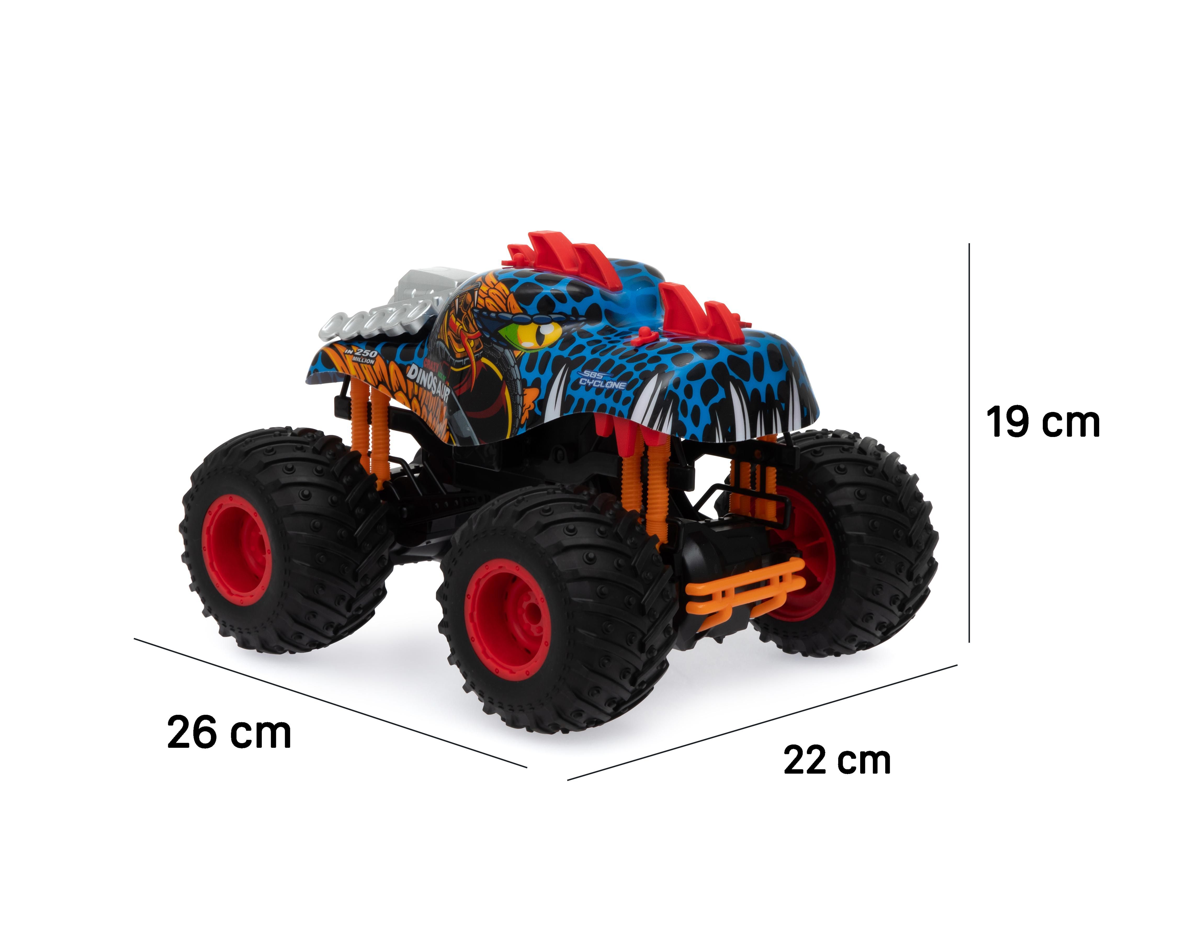 Foto 7 | Carro a Control Remoto Happy Line Monster