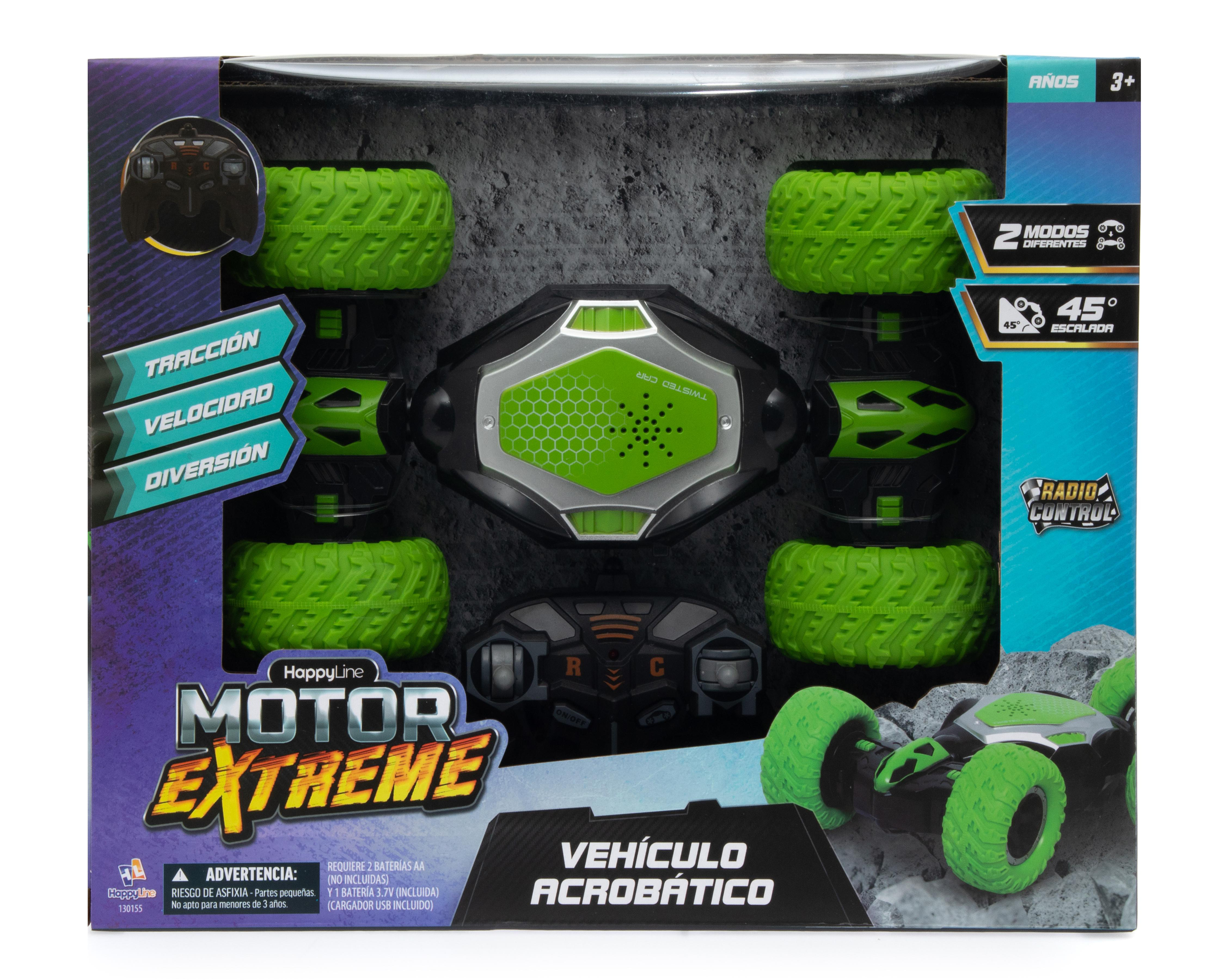 Foto 8 pulgar | Carro a Control Remoto Happy Line Motor Xtreme