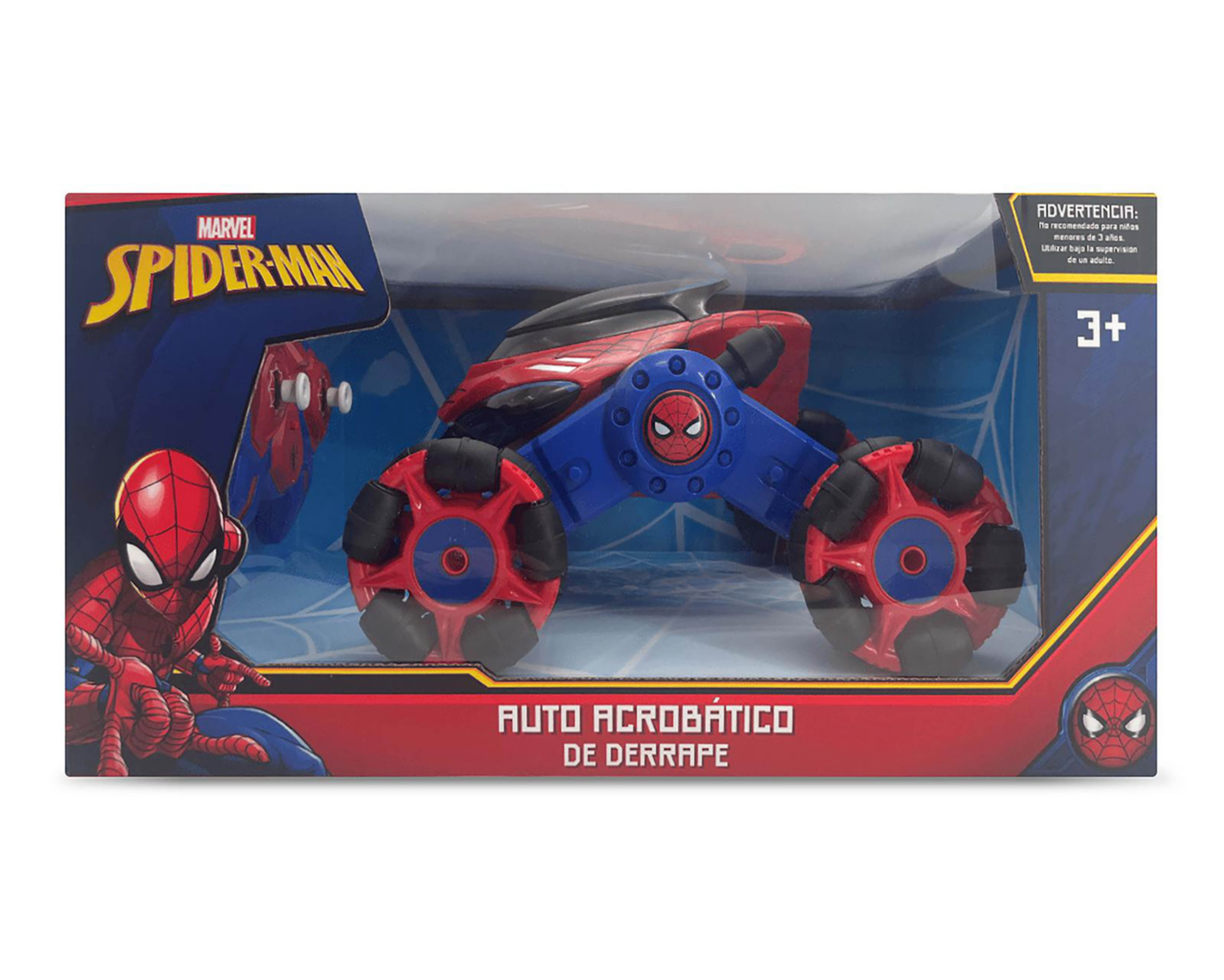 Foto 5 | Carro Acrobático a Control Remoto Marvel Spider-Man