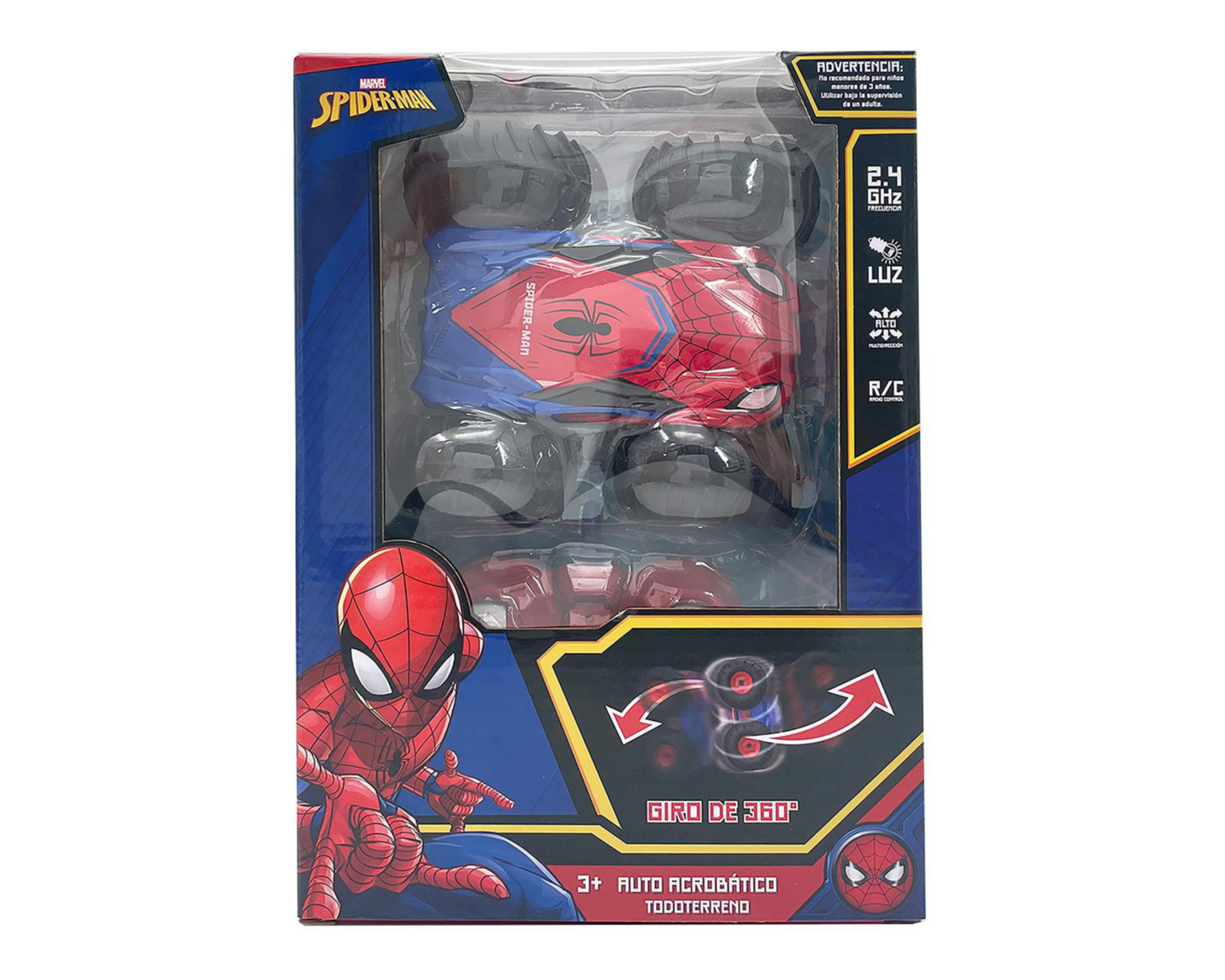 Foto 2 pulgar | Carro a Control Remoto Marvel Spider-Man