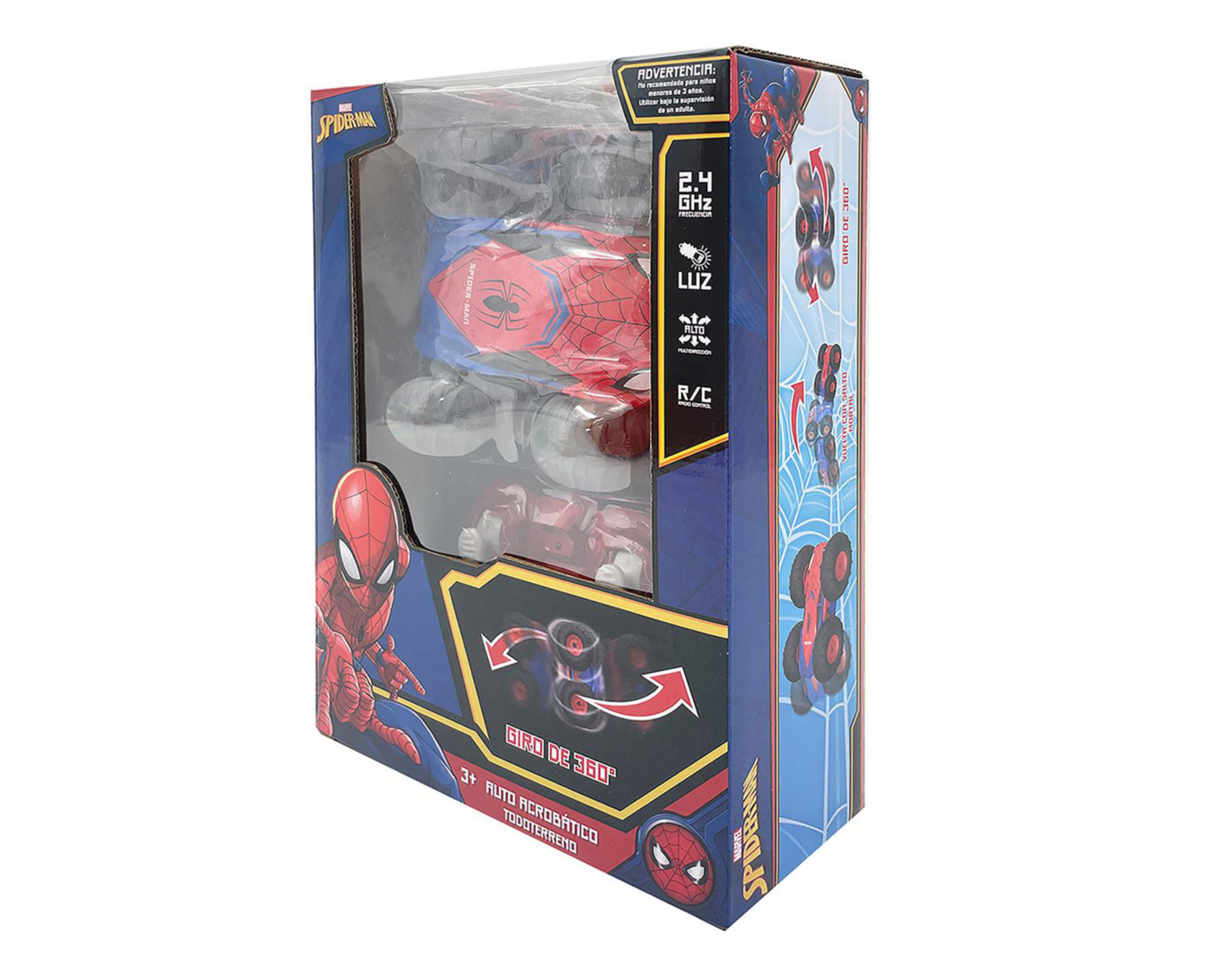 Foto 5 pulgar | Carro a Control Remoto Marvel Spider-Man