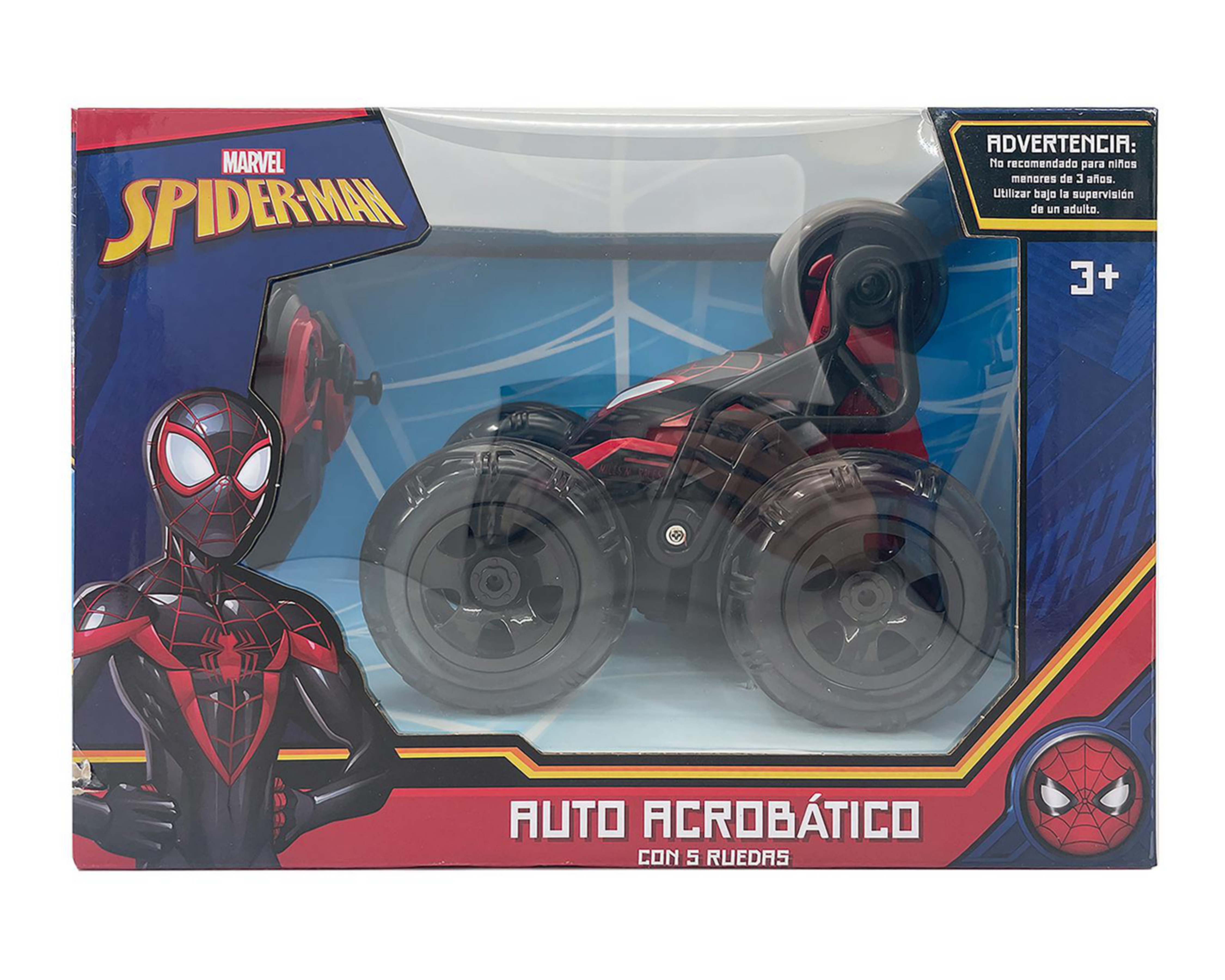 Foto 6 pulgar | Carro a Control Remoto Marvel Spider-Man