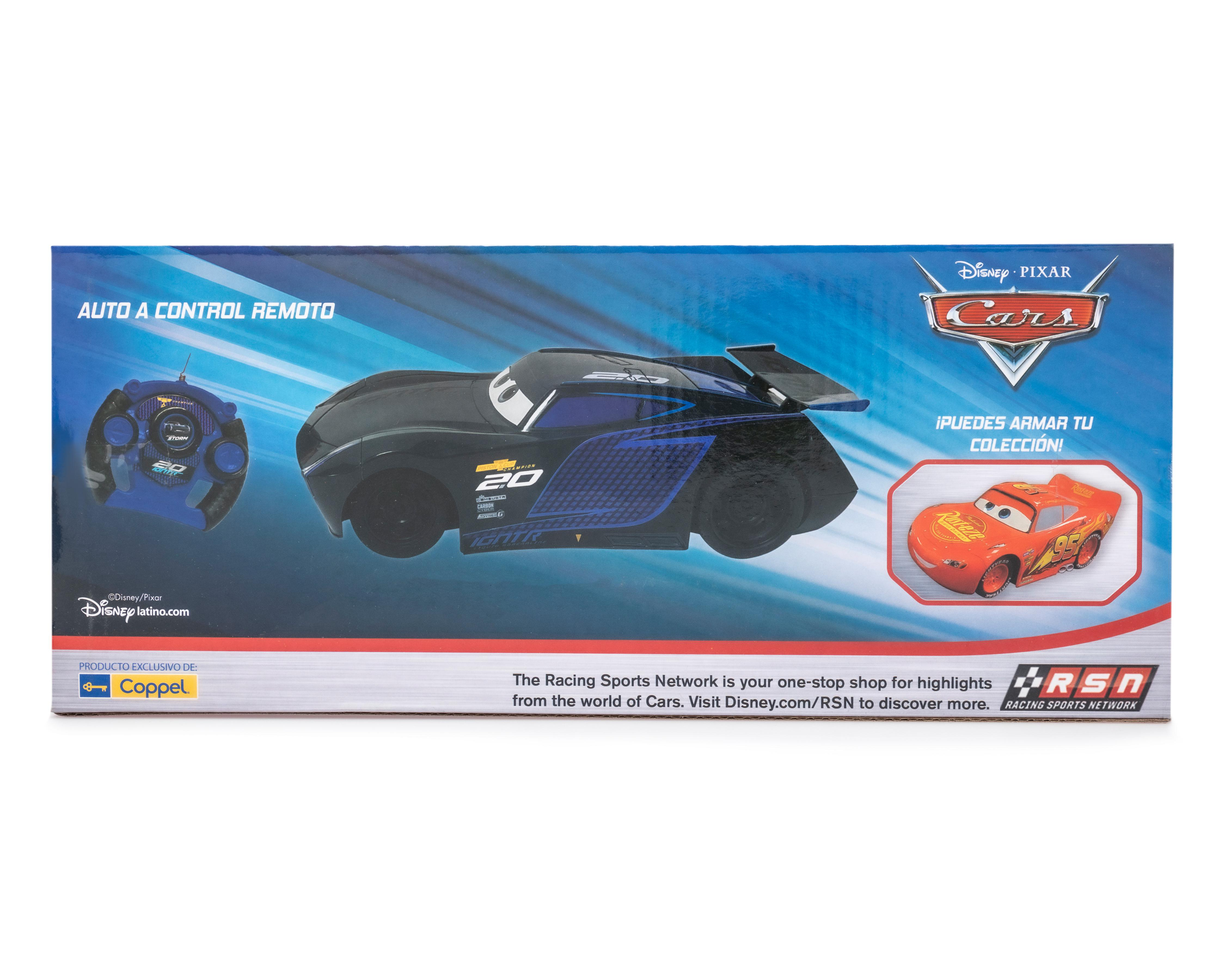 Foto 3 pulgar | Carro a Control Remoto Disney Cars Jackson Storm